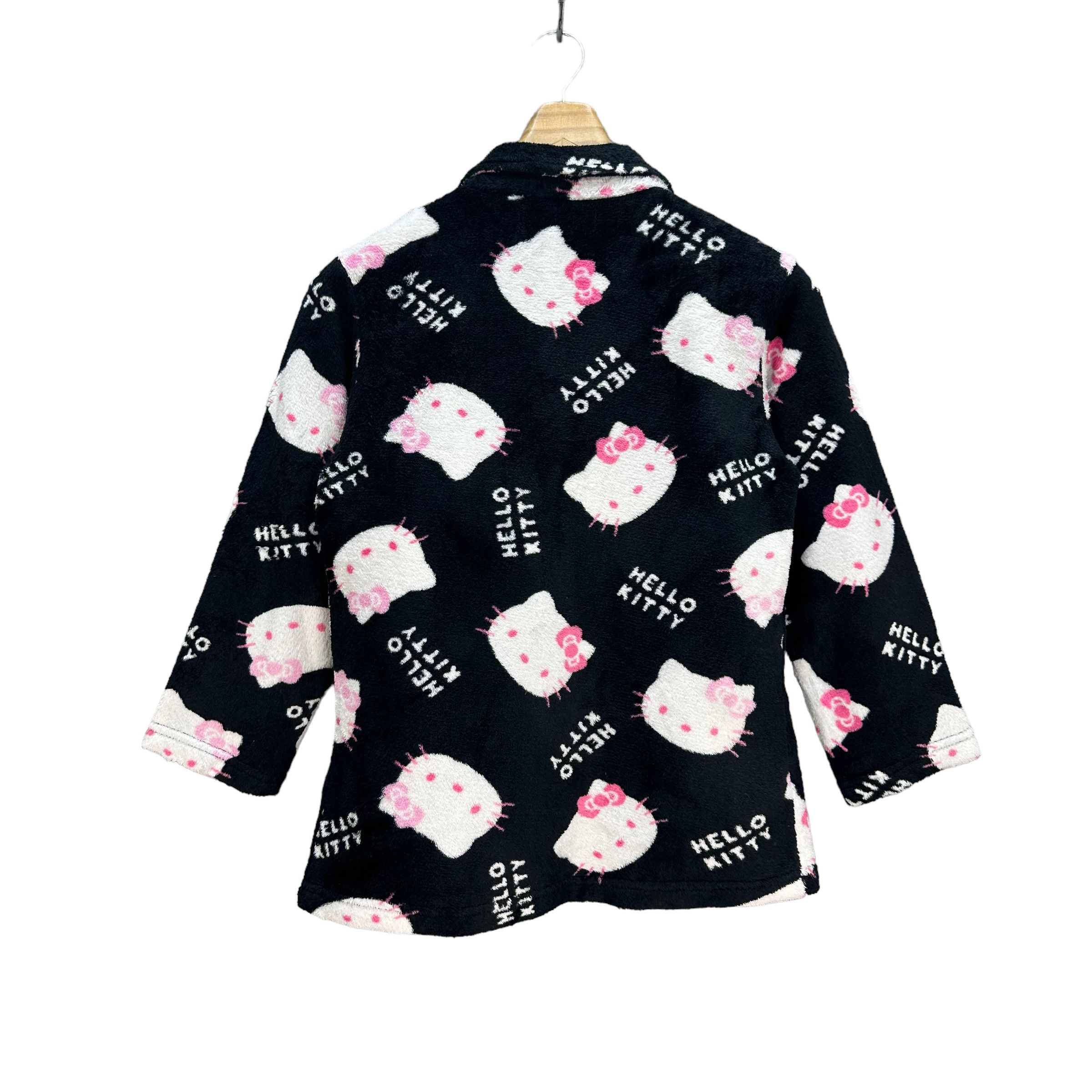 Anime HELLO KITTY FLEECE SHIRT #7867-186 Size XS / US 0-2 / IT 36-38 - 7 Thumbnail