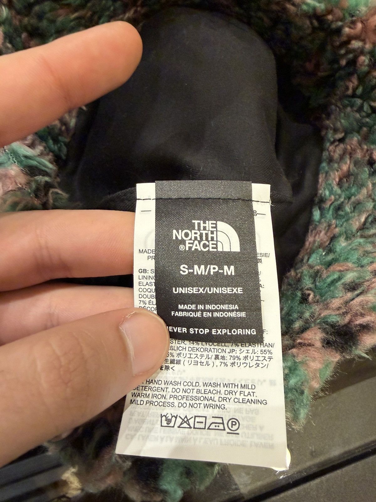 Supreme × The North Face The North Face x Supreme High Pile Fleece Beanie Size ONE SIZE - 4 Thumbnail