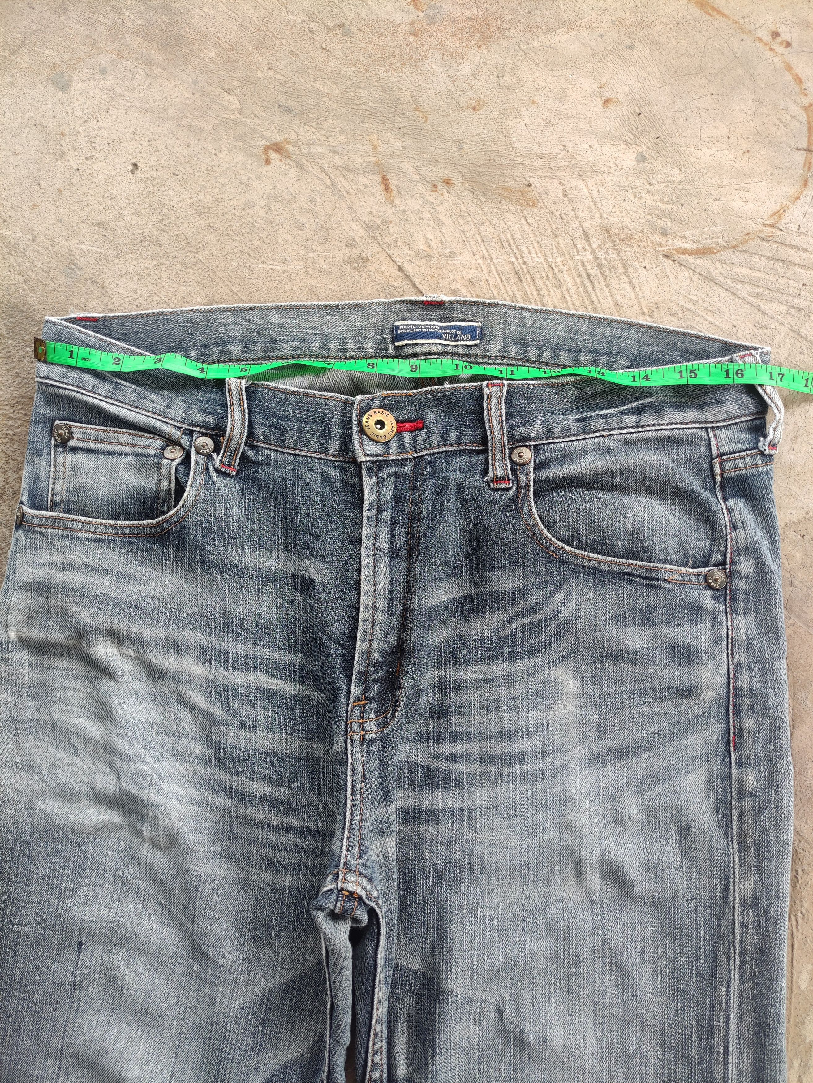 Japanese Brand Vintage Japanese Jean Distressed Faded Denim Pants Size US 34 / EU 50 - 6 Thumbnail