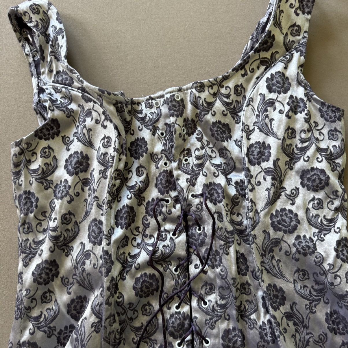 Other Vintage Brocade Corset top Size XL / US 12-14 / IT 48-50 - 3 Thumbnail