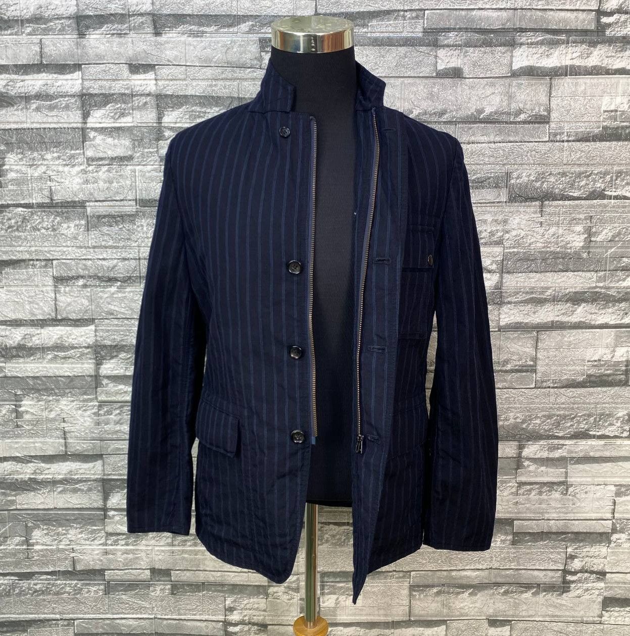 Comme des Garcons × Stussy CDG x Stussy Pin Striped Bing Jacket