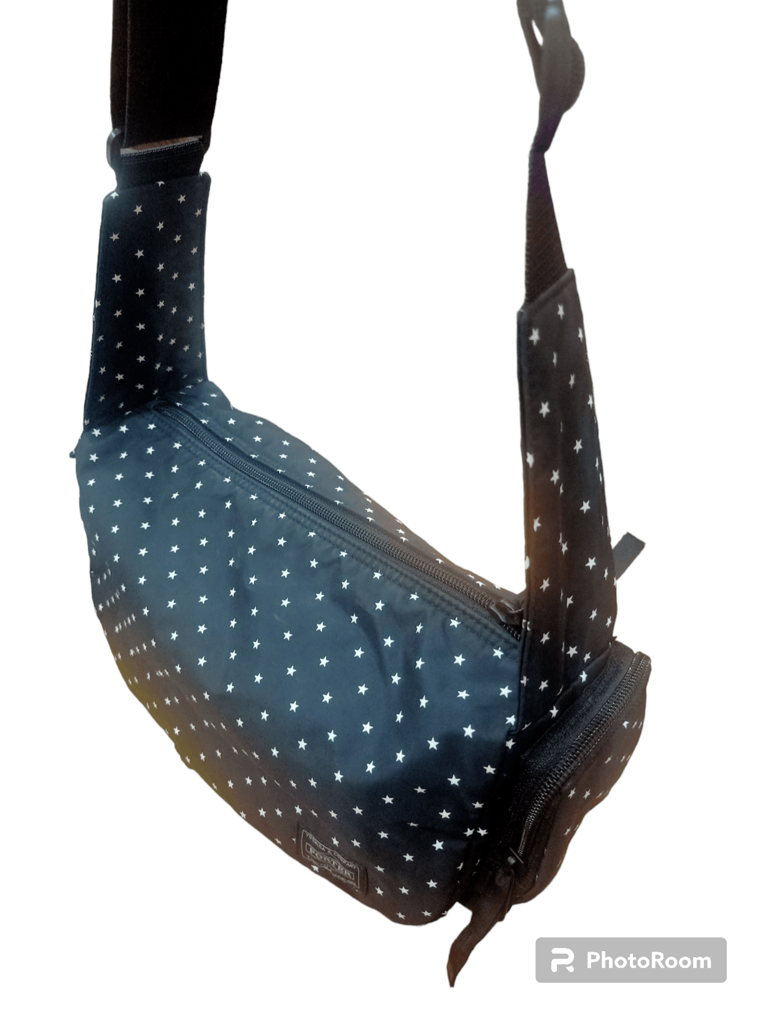 Head Porter × Porter Porter 'Stellar' Black Beauty by Head Porter Sling Bag. Size ONE SIZE - 9 Thumbnail