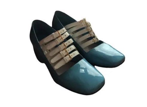 Miu Miu Miu Miu Patent leather heels Size US 7.5 / IT 37.5 - 1 Thumbnail