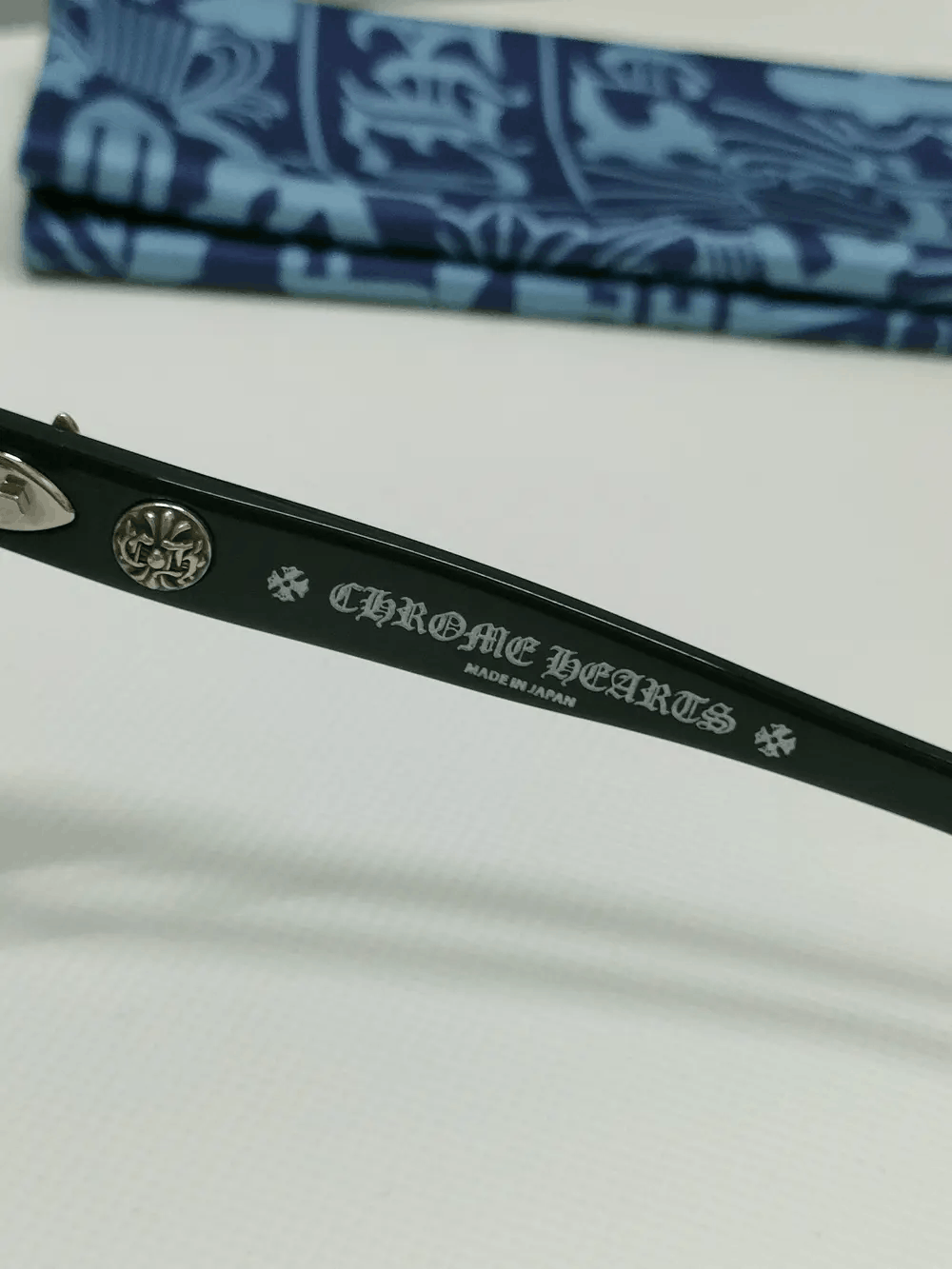 Chrome Hearts Chrome Hearts SLID'N BK Glasses Frame Size ONE SIZE - 9 Thumbnail