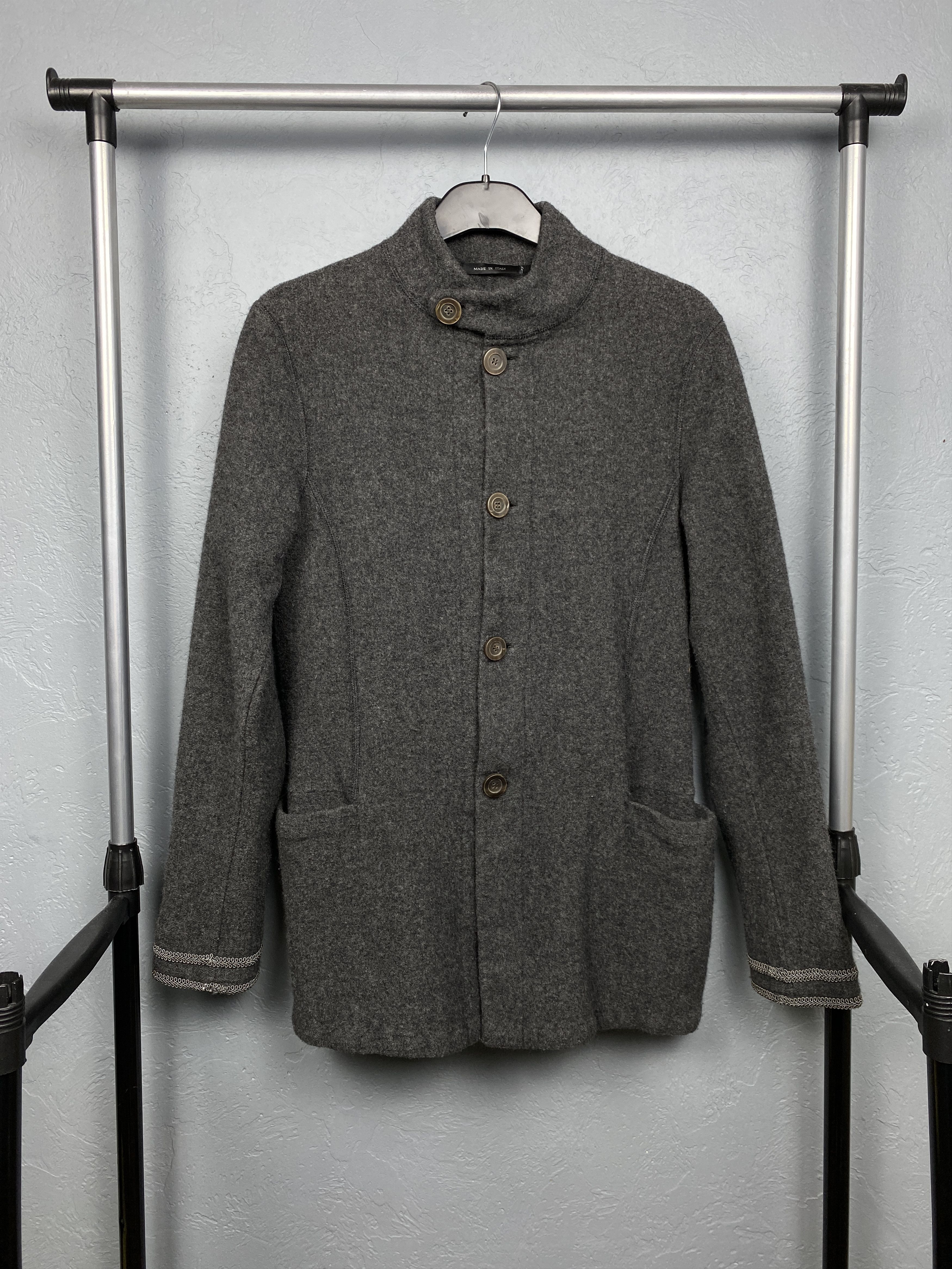 Armani Emporio Armani Vintage Womens Wool Jacket Size M / US 6-8 / IT 42-44 - 1 Thumbnail