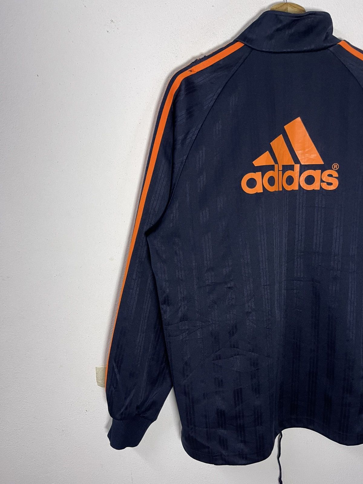Adidas Adidas Track Jacket Stripes Orange Size US L / EU 52-54 / 3 - 8 Thumbnail