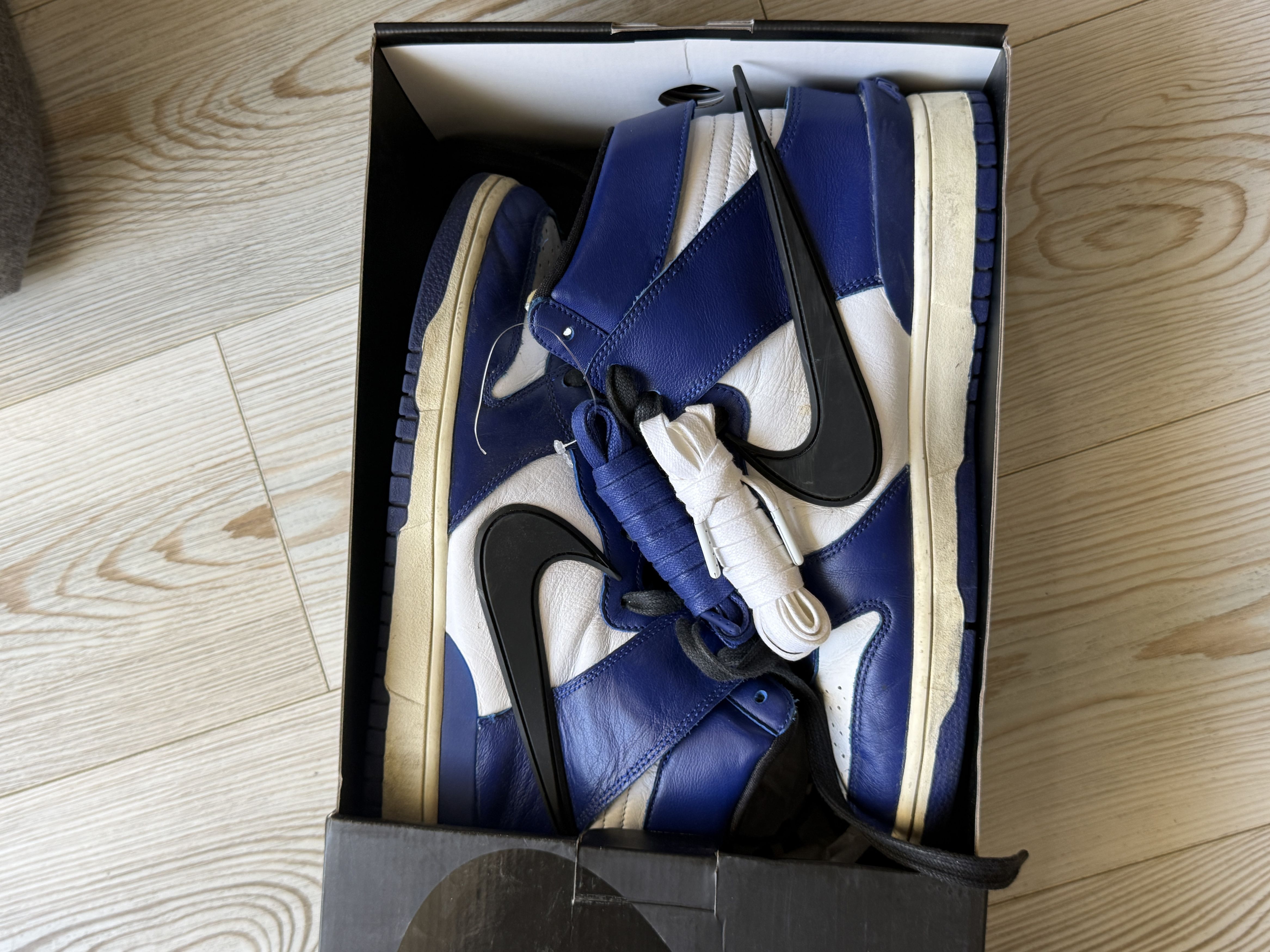 Ambush Design × Nike NIKE DUNK HIGH AMBUSH "DEEP ROYAL" Size US 9 / EU 42 - 1 Thumbnail