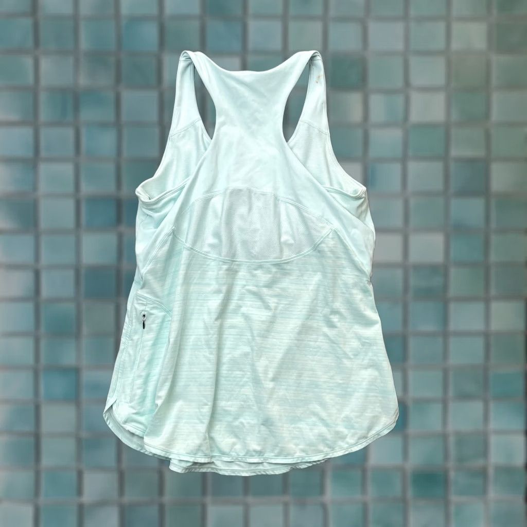 Athleta Athleta Tank Womens XL Blue Top Daydreamer Racerback Fitted Workout Shirt Sleeveless City Sports Activewear Gym Running Yoga Size XL / US 12-14 / IT 48-50 - 1 Thumbnail