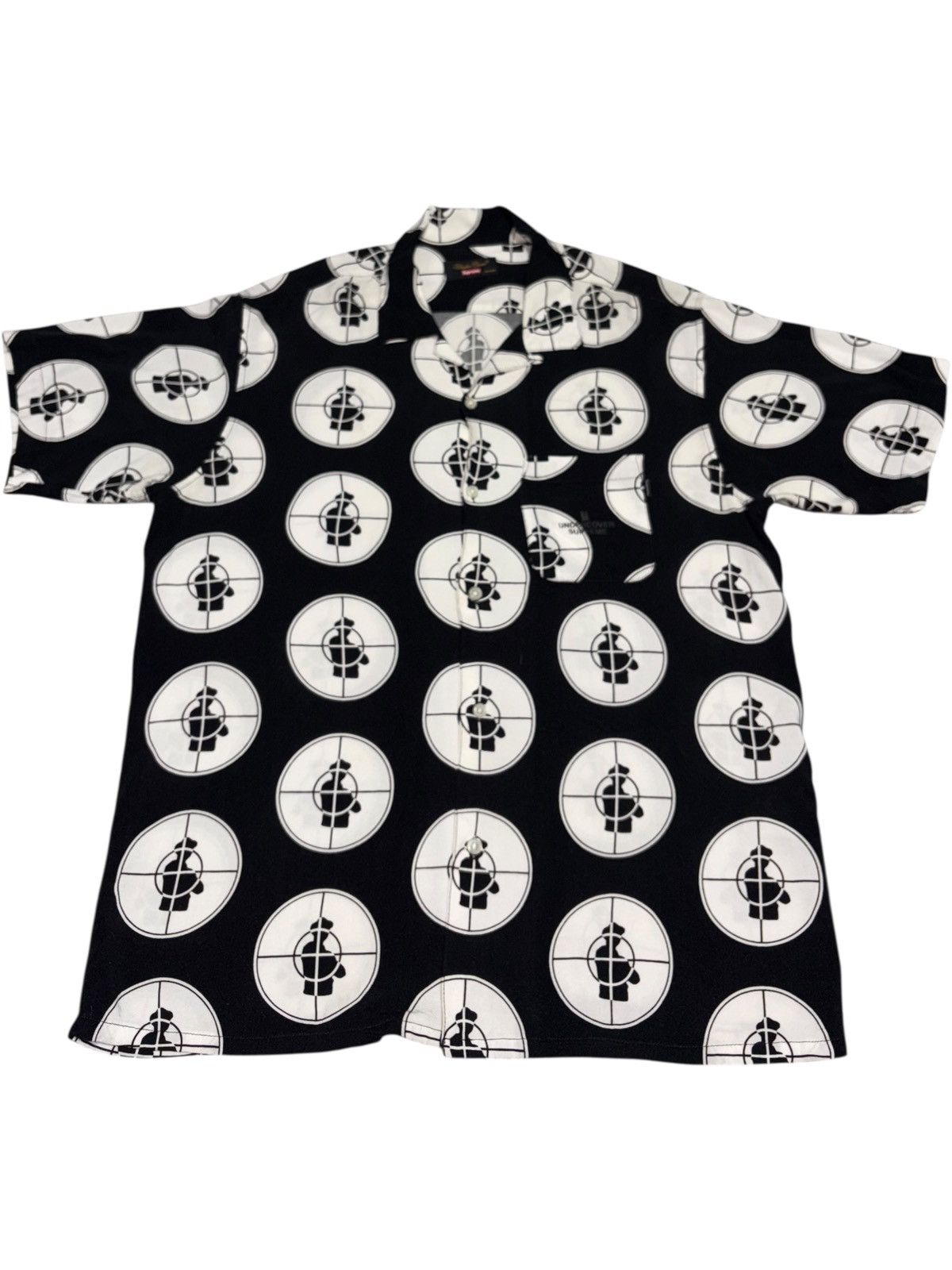 Supreme × Undercover M Undercover Supreme Public Enemy Rayon Button-Up Shirt logo Size US M / EU 48-50 / 2 - 1 Thumbnail
