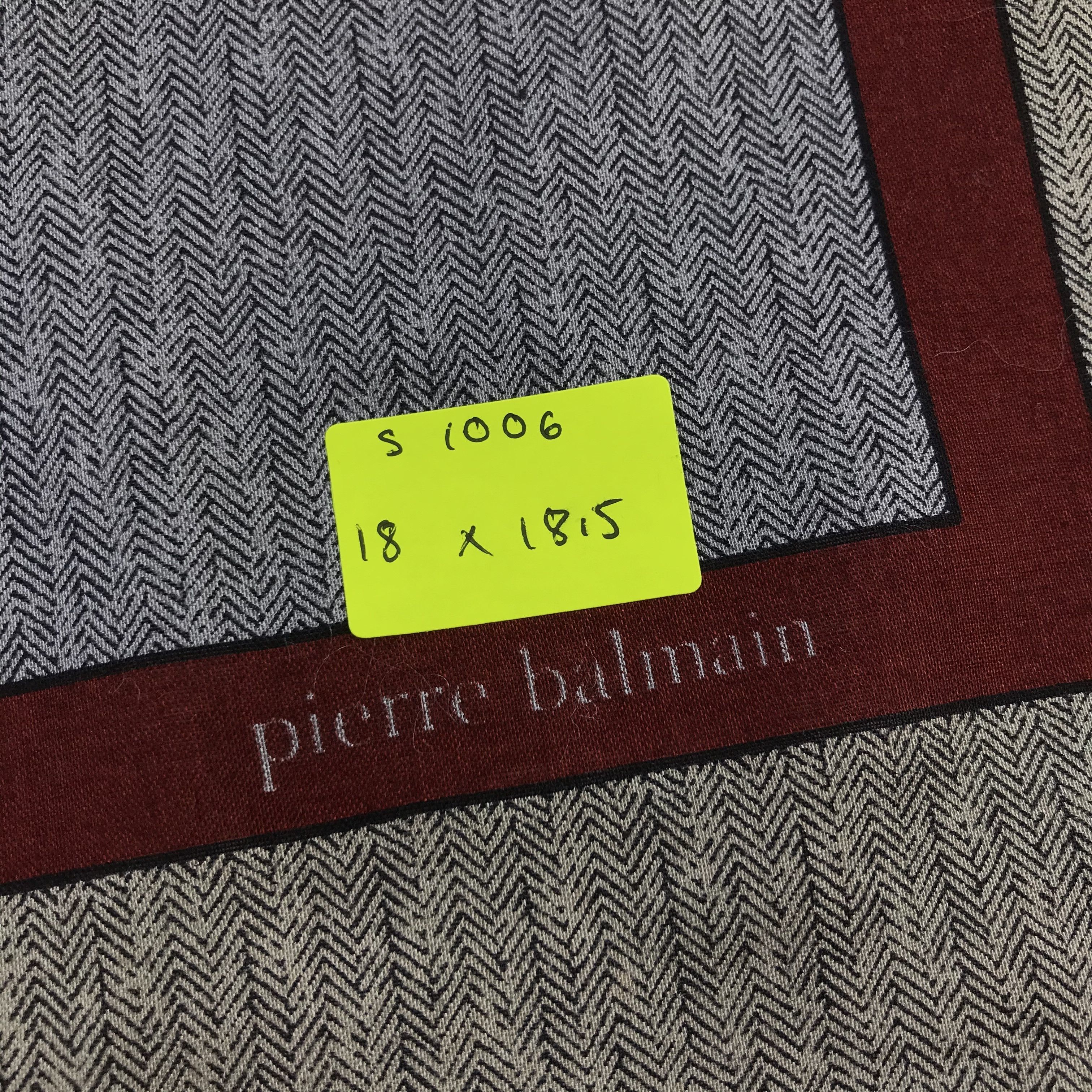 Pierre Balmain × Vintage Pierre Balmain Bandana / Handkerchief / Neckerchief - S1006 Size ONE SIZE - 4 Thumbnail