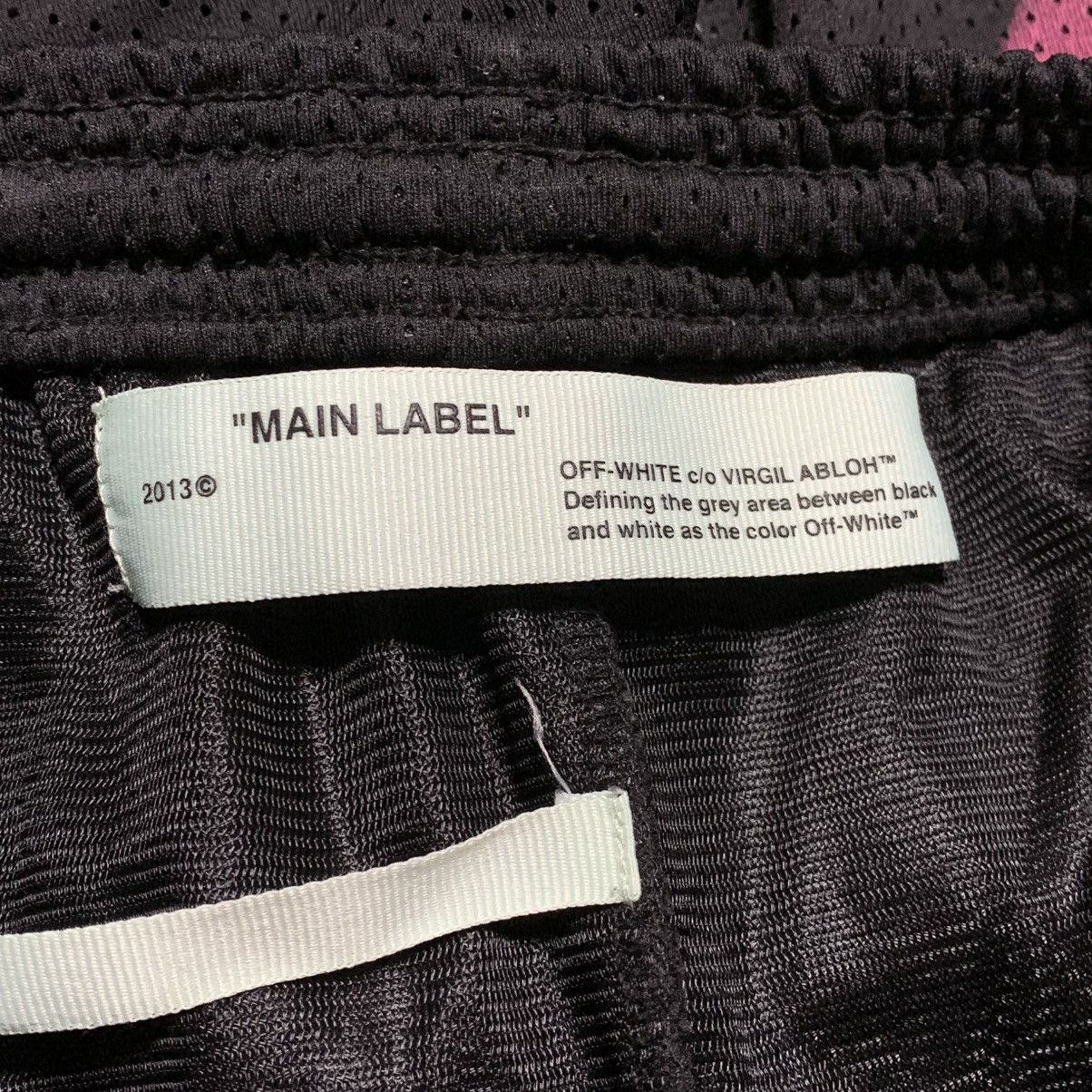 Off-White Off White Small Shorts Impressionism Black Mesh 99 Bottoms Size US 30 / EU 46 - 7 Thumbnail
