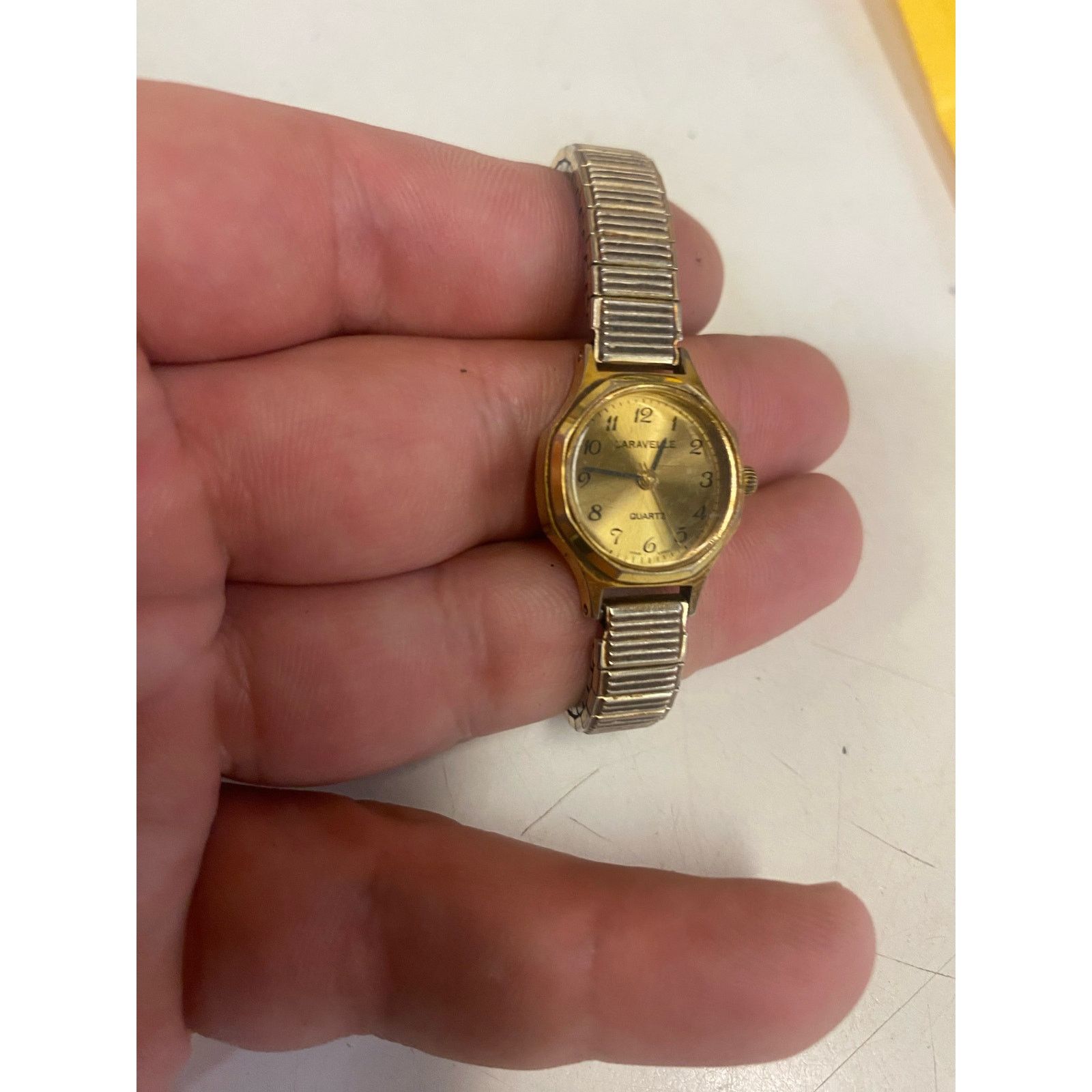 Caravelle by Bulova Vintage Caravelle Gold Tone Women’s Watch! Size ONE SIZE - 6 Thumbnail