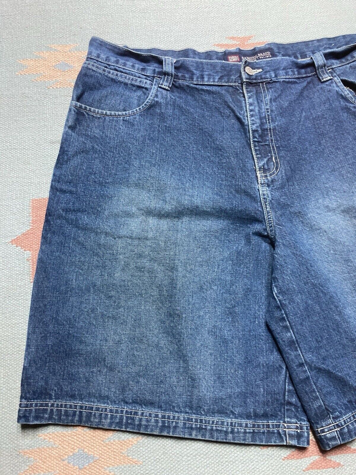 Faded Glory × Vintage y2k baggy jeans shorts jorts cargo carpenter wide skater 40 Size US 40 / EU 56 - 6 Thumbnail