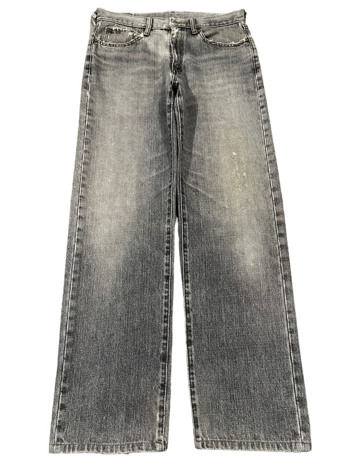 JNCO Vintage Japanese Brand Faded Wash Style Loose Jeans Size US 30 / EU 46 - 1 Thumbnail