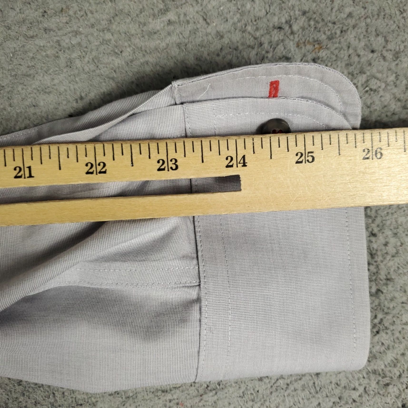 UNTUCKit UNTUCKit Shirt Mens XL Gray Button-Up Long Sleeve Casual Solid Pattern Vehicle: None Size US XL / EU 56 / 4 - 6 Thumbnail