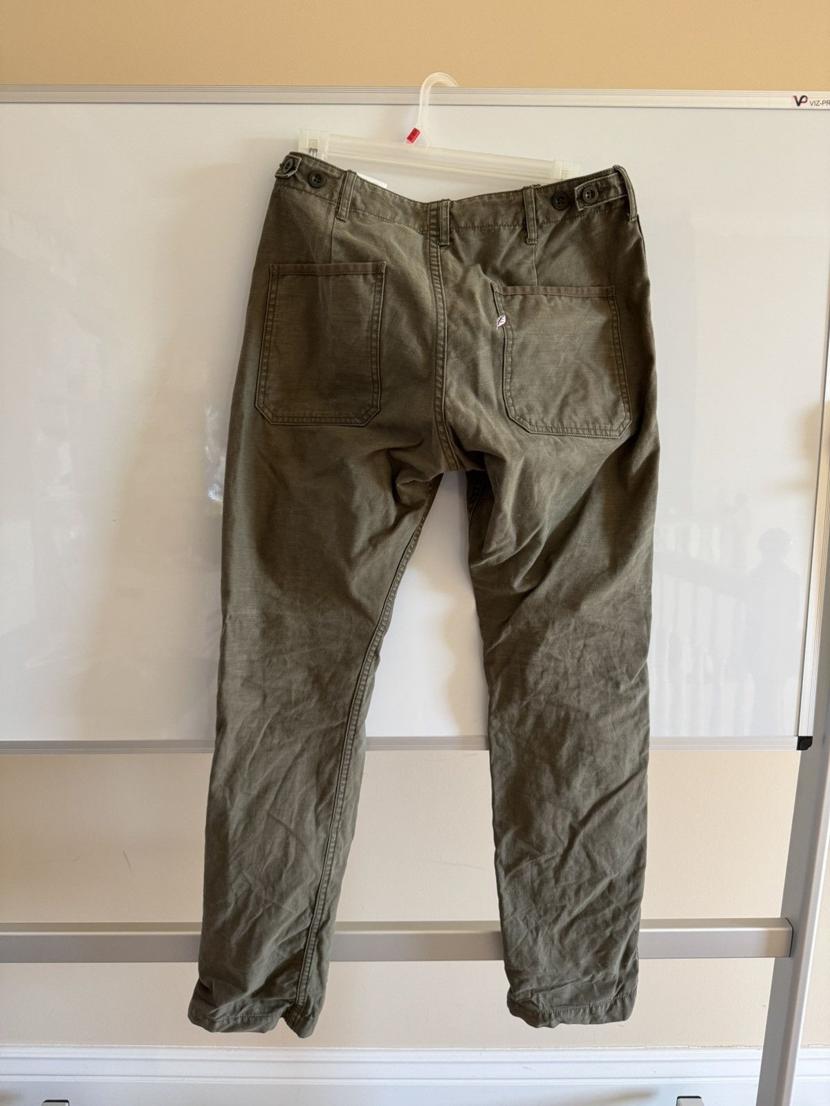 Pure Blue Japan Pure Blue Japan Hunting Pants (Olive) Size US 31 - 2 Thumbnail