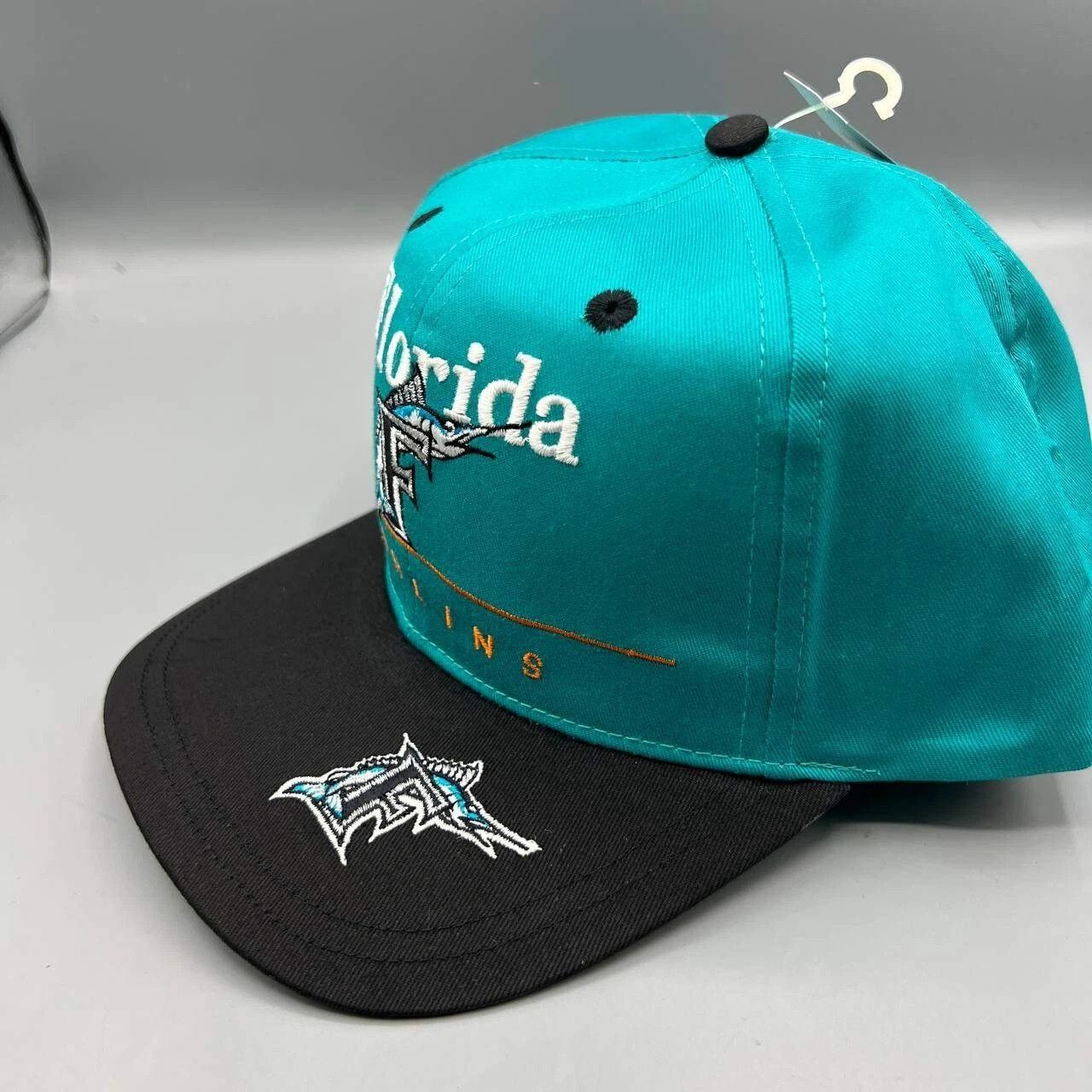 Twins Enterprise Inc. × Vintage Florida Marlins Hat Men Twins Enterprise Snap Back Cap New Size ONE SIZE - 7 Thumbnail