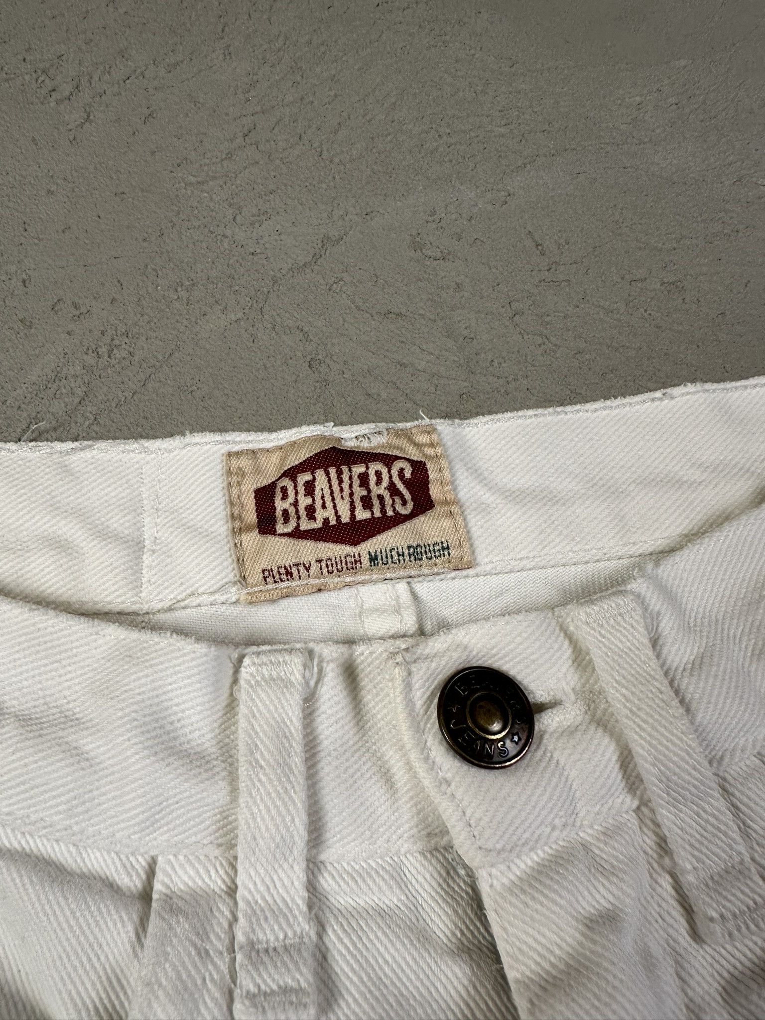 Vintage 90s Vintage Beavers Workwear Denim Jeans Pants Size US 28 / EU 44 - 11 Thumbnail