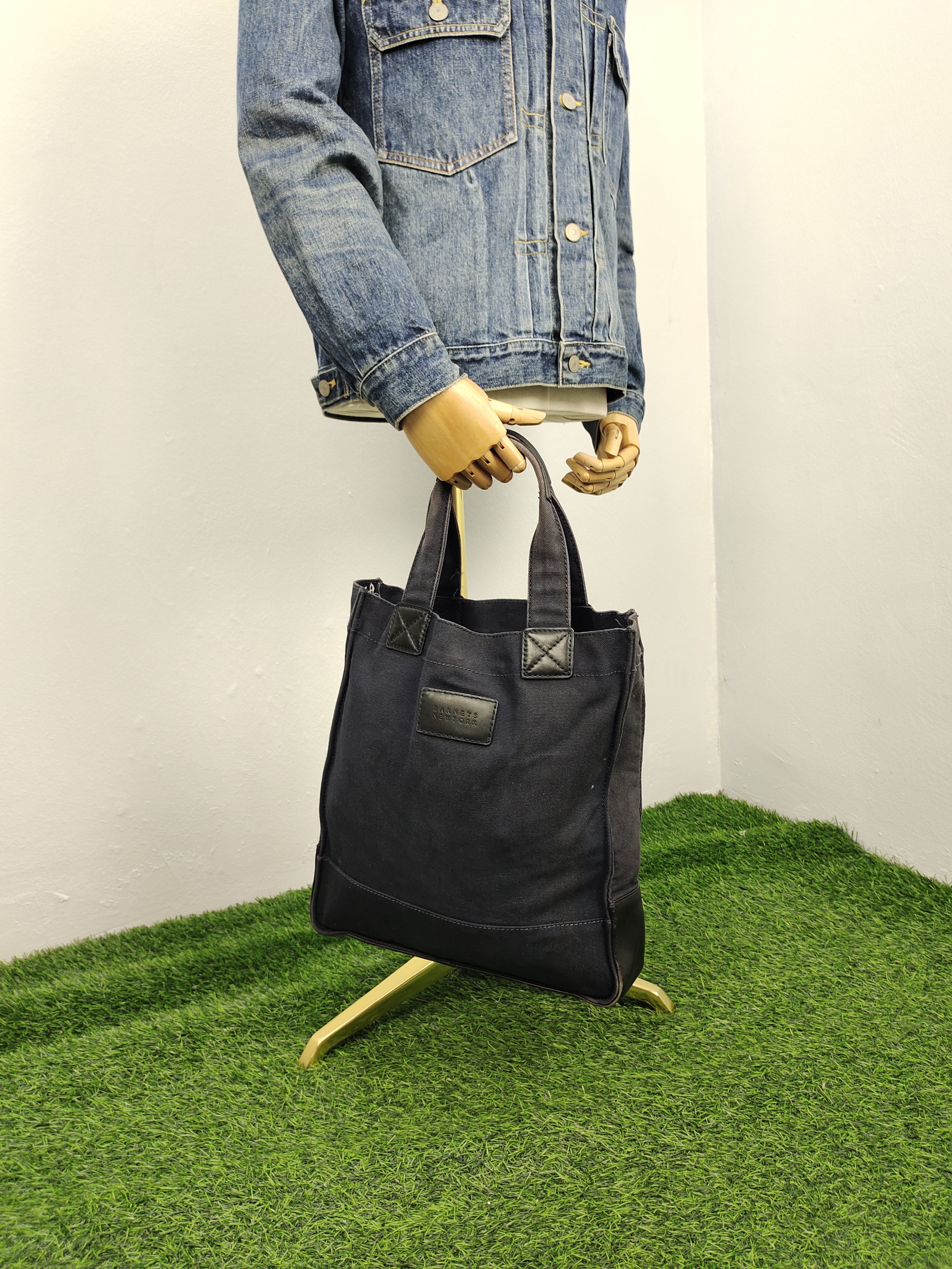 Barneys New York Vintage Barneys New York Duck Cotton Tote Bag Size ONE SIZE - 3 Thumbnail