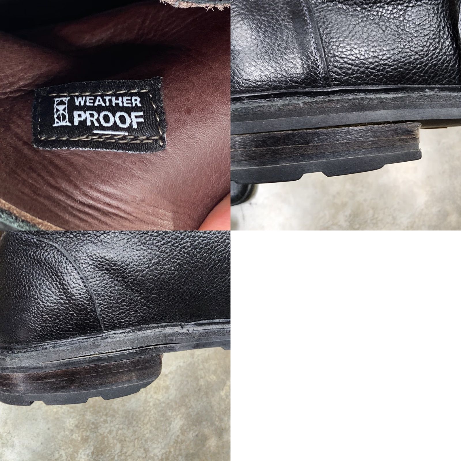 Allen Edmonds Allen Edmonds Alpine Mens 12 Boots Black Leather Port Washington Weather Proof Lace Up Vibram Sole Size US 12 / EU 45 - 9 Thumbnail
