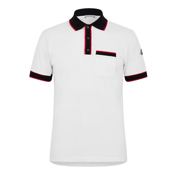 Moncler Striped Logo Polo Shirt Size US XXL / EU 58 / 5 - 1 Thumbnail