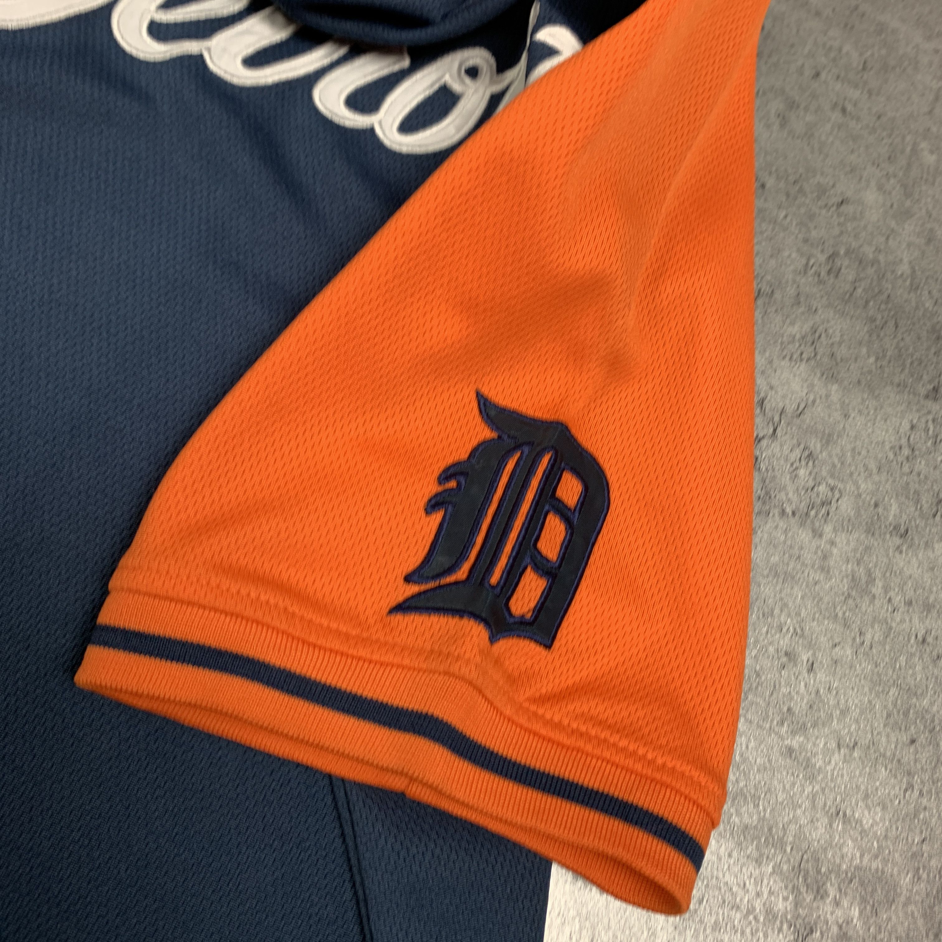 MLB × Stitch's Jeans Stitches Detroit navy orange jersey - L Size US L / EU 52-54 / 3 - 6 Thumbnail