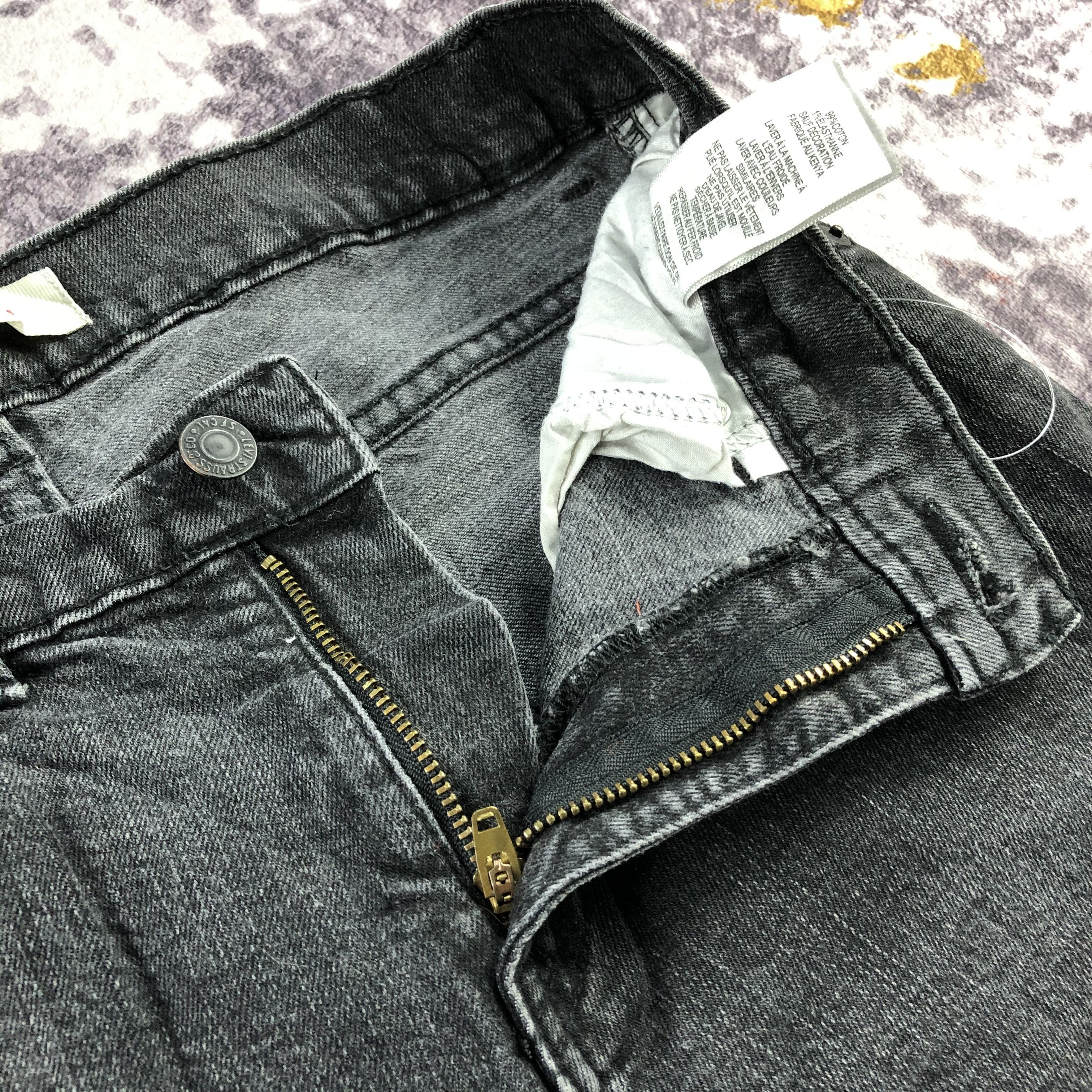 Levi's × Vintage Vintage Faded Black Levis 511 Jeans-JM3169 Size US 30 / EU 46 - 10 Thumbnail