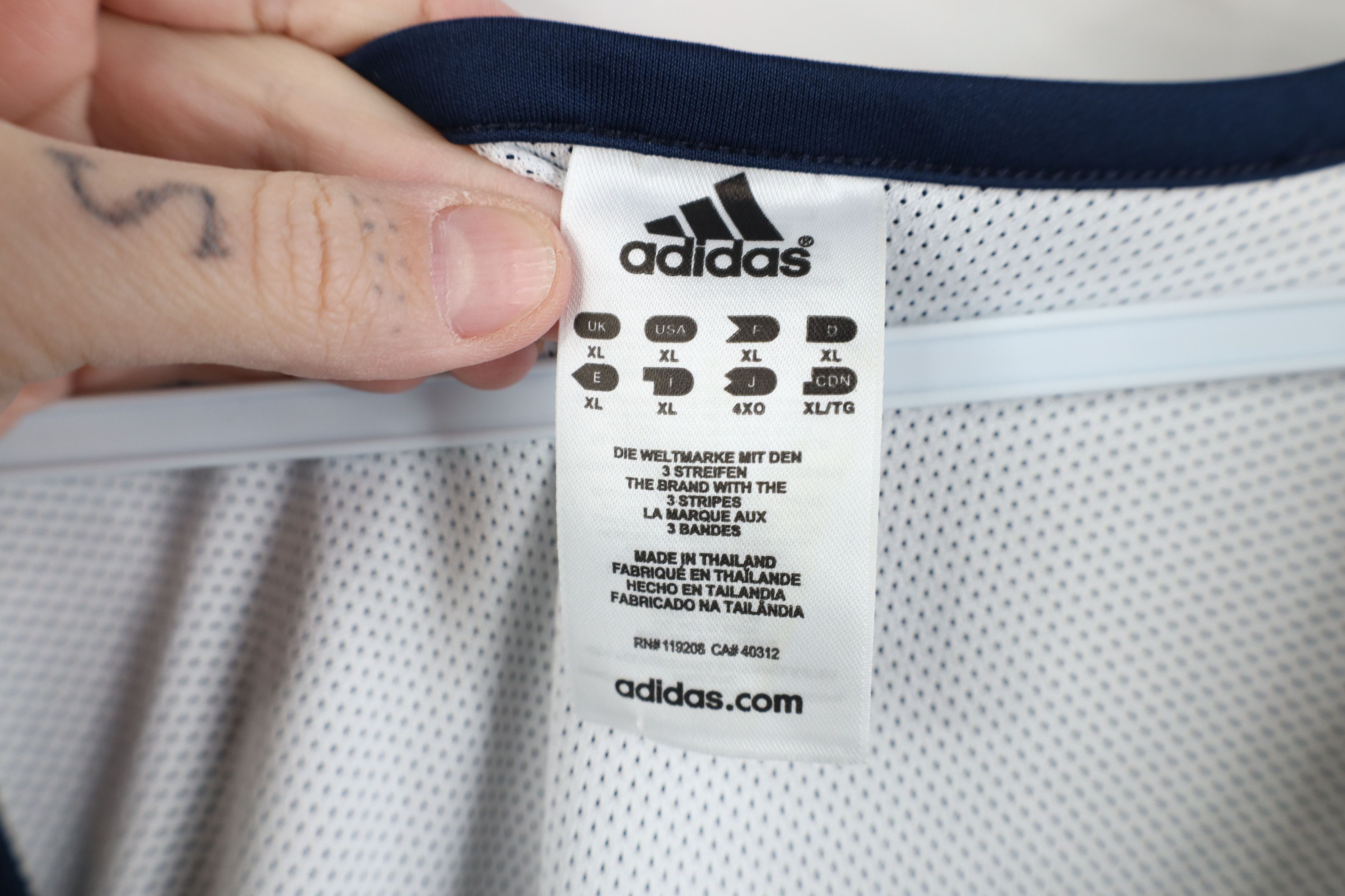 Adidas New Adidas Reversible University of Michigan Jersey Size US XL / EU 56 / 4 - 7 Thumbnail