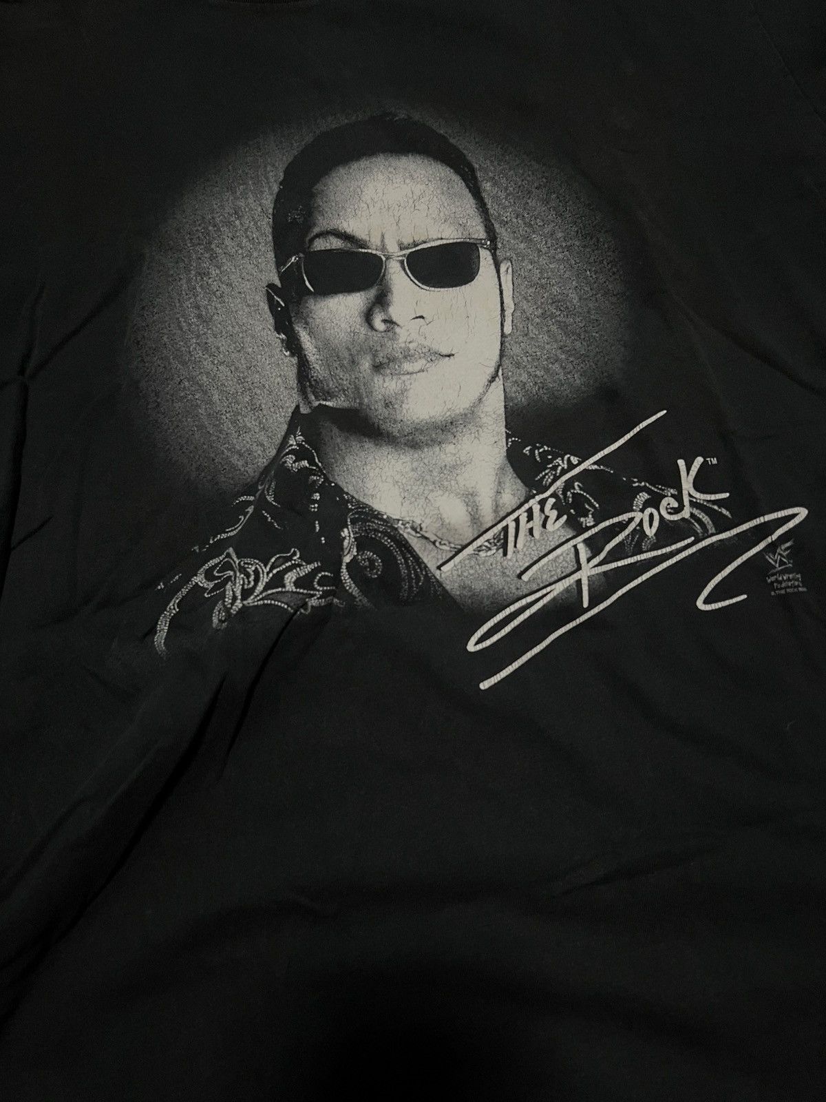 Vintage Vintage 90s The Rock tee Size US XL / EU 56 / 4 - 1 Thumbnail