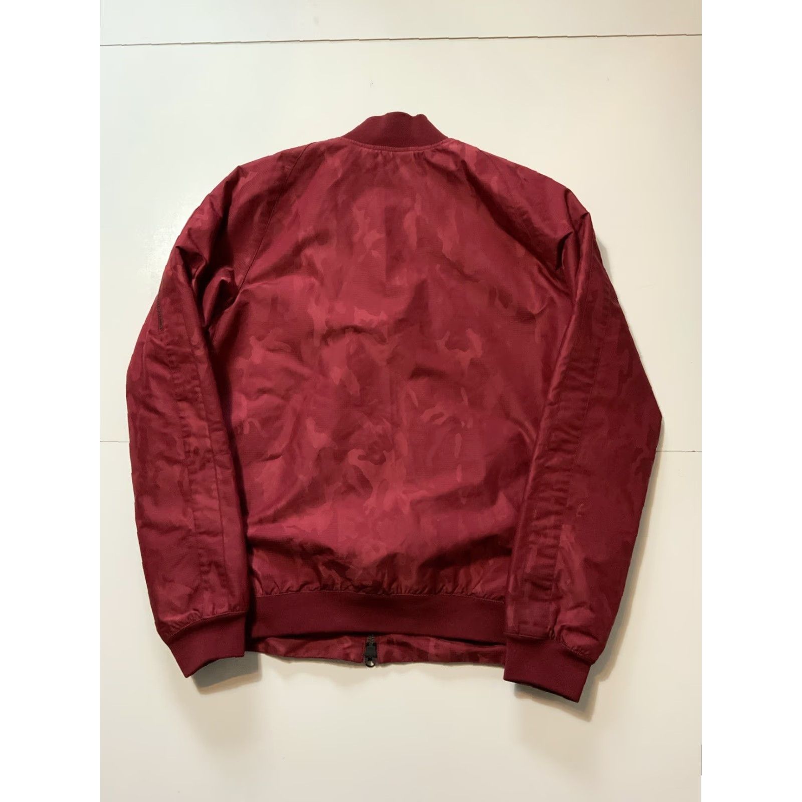 Nike VINTAGE Nike F.C. Football Club Sem Risco Nao Ha Vitoria Red Camouflage Bomber Jacket M Mens Size US M / EU 48-50 / 2 - 2 Thumbnail