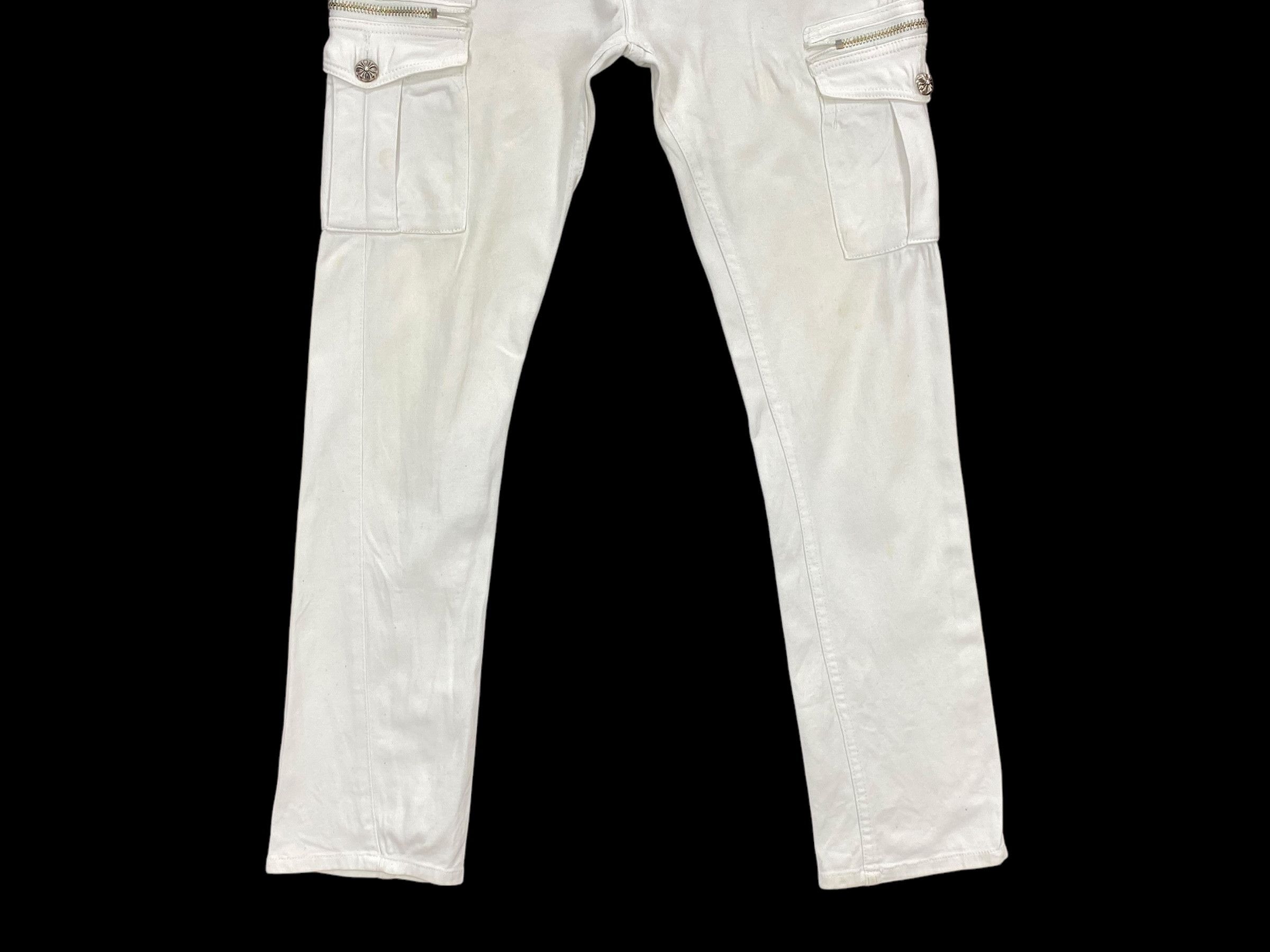 In The Attic In The Attic Japanese Distressed Punk Goth Bootcut Pants Size US 29 - 4 Thumbnail