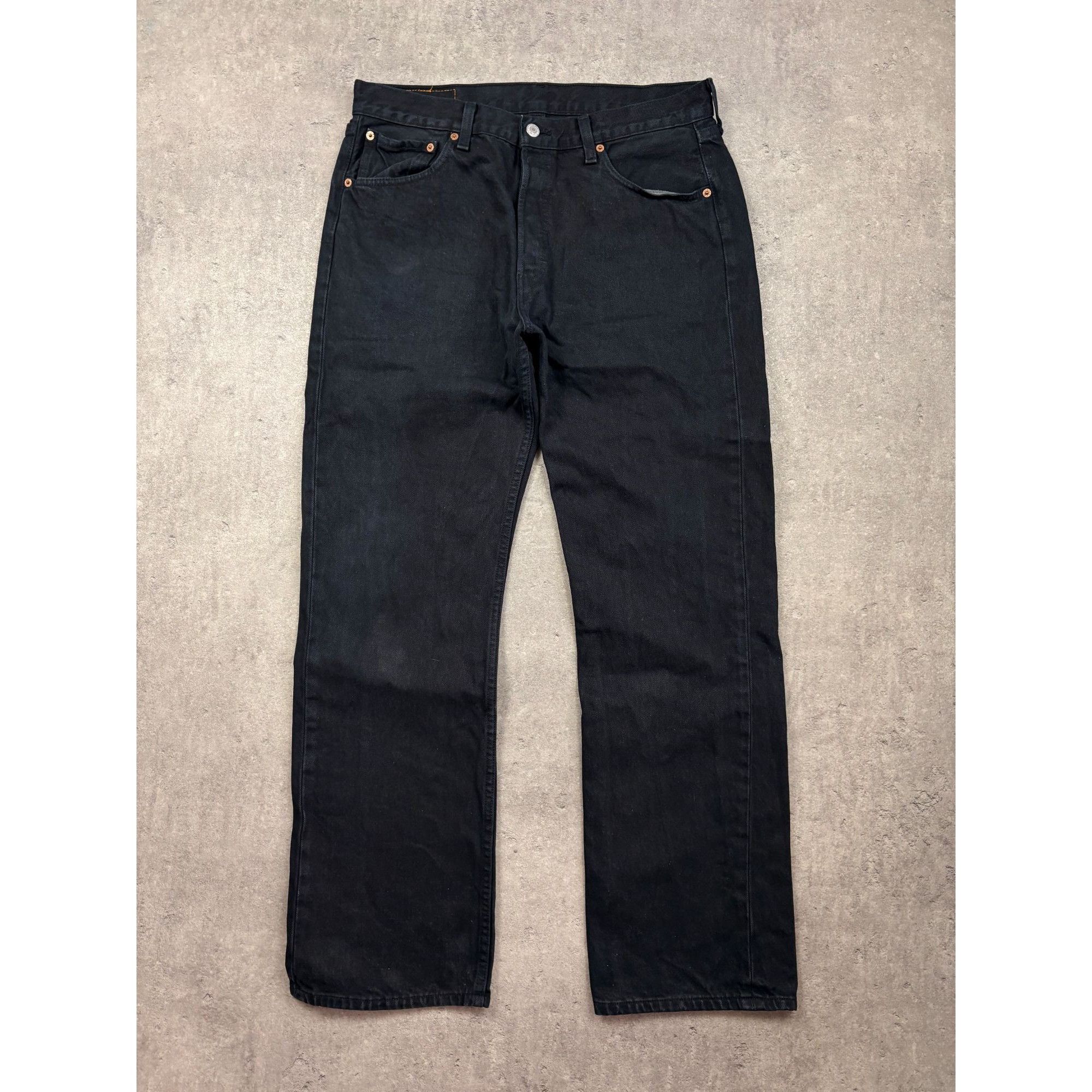 Levi's Levi’s 501 Original Fit Men's Black Jeans W34 L32 Vintage 20 Size US 34 / EU 50 - 1 Thumbnail