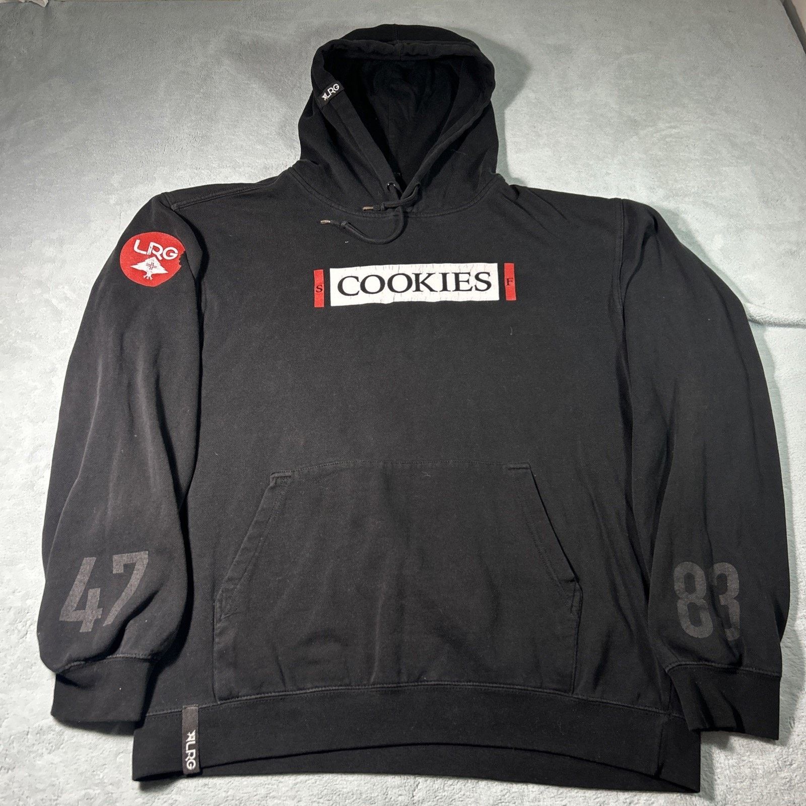 Cookies Berner Cookies Sf x LRG Hoodie Mens Large Vtg Loose Baggy Size US L / EU 52-54 / 3 - 1 Thumbnail