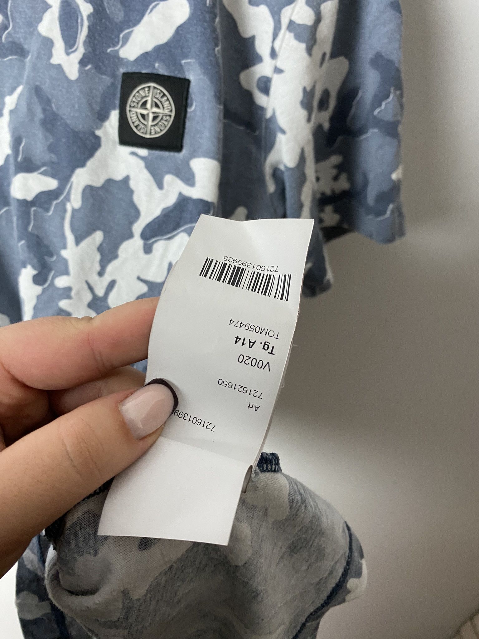 Stone Island Stone Island Junior small logo t-shirt tee camo Size US XS / EU 42 / 0 - 6 Thumbnail