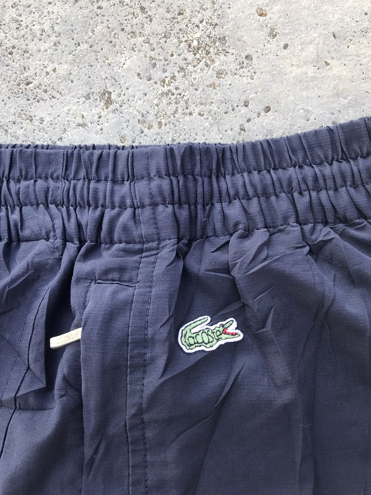 Lacoste × Vintage Vintage LACOSTE Big Logo Track Pants BAGGY Size US 30 / EU 46 - 4 Thumbnail