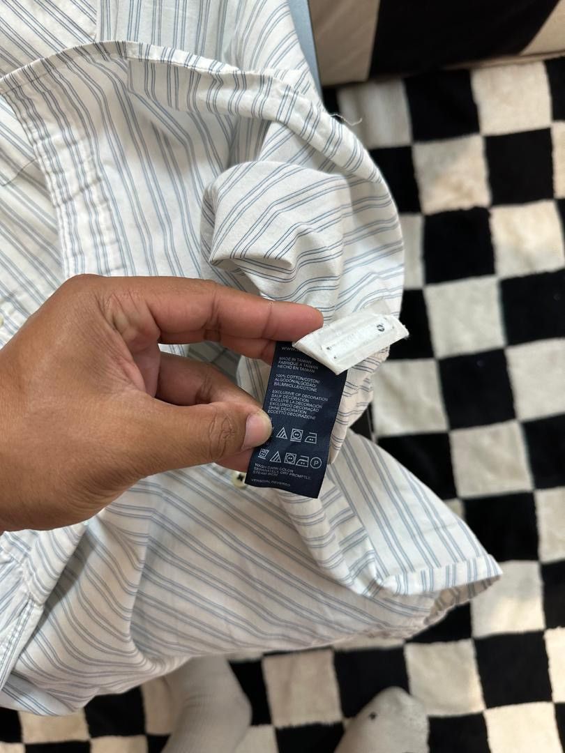 Designer × Tommy Hilfiger TOMMY HILFIGER BUTTON UP SHIRT Size US XXL / EU 58 / 5 - 3 Thumbnail