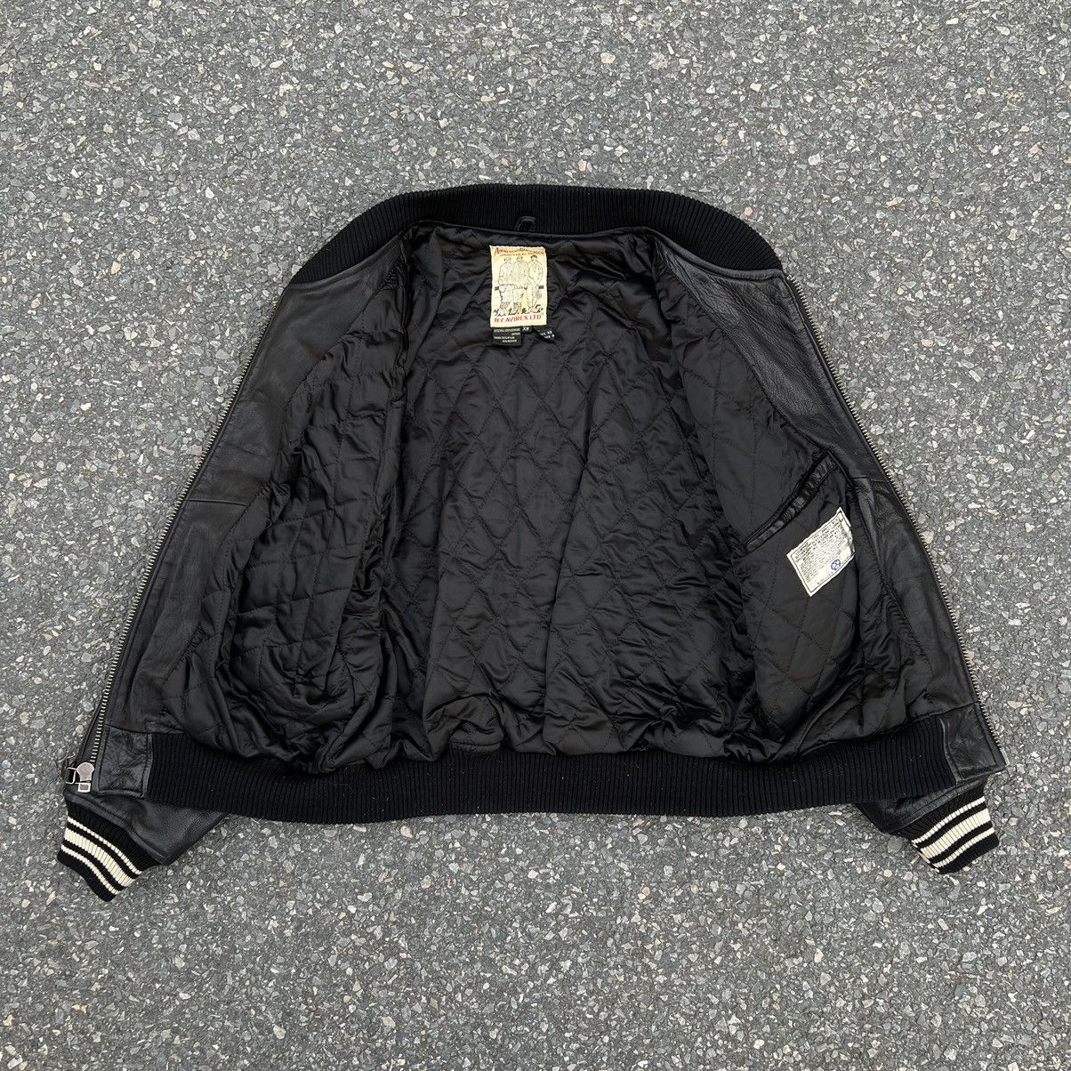 Avirex × Vintage Avirex Signature Leather Varsity Jacket Size US XS / EU 42 / 0 - 5 Thumbnail