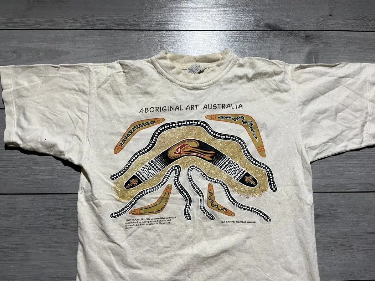 Band Tees Vintage Australia Boomerang Art rules Tshirt Size Medium Size US M / EU 48-50 / 2 - 3 Thumbnail