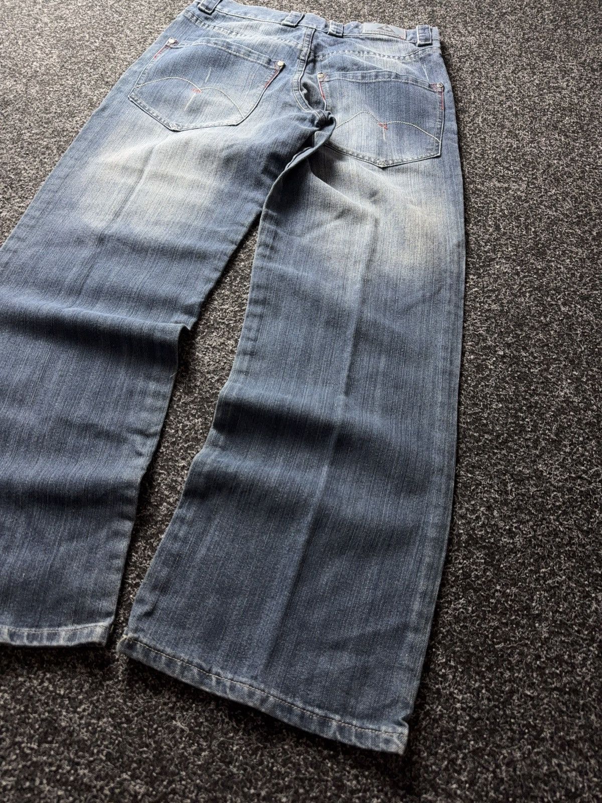 Le Coq Sportif Vintage Retro 00s Le Coq Sportif Straight Jeans Y2K Denim Size US 31 - 16 Thumbnail