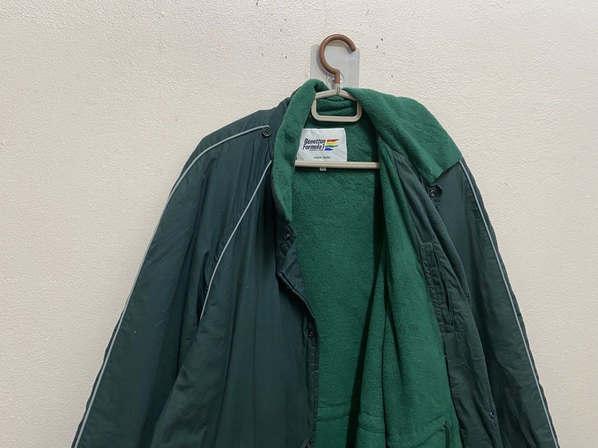 Benetton 90s Benetton F1 Racing Team Sideline Bench Parka Size US L / EU 52-54 / 3 - 9 Thumbnail