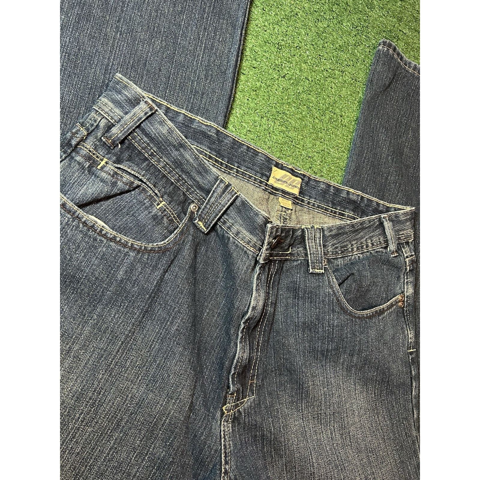 Oleg Cassini Y2K Oleg Cassini Denim Wide Leg Relaxed Fit Men’s 36x32 Size US 36 / EU 52 - 7 Thumbnail