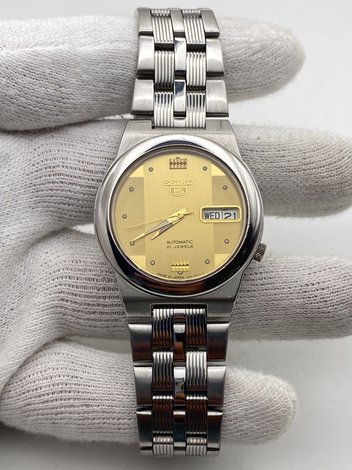 Seiko Seiko 5 Automatic 7S26 Vintage Wristwatch Size 34 - 8 Thumbnail