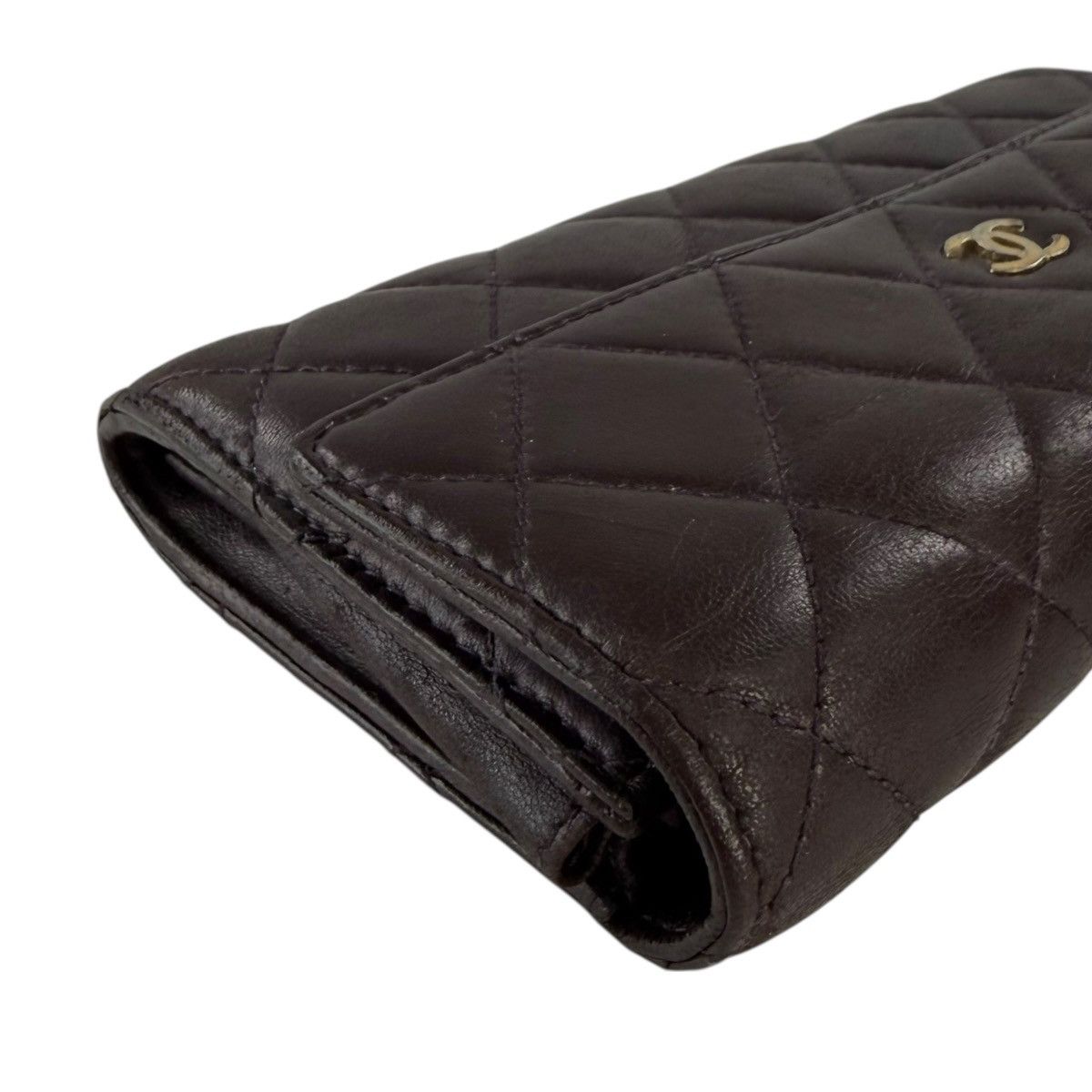 Chanel Chanel CC Matelasse Quilted Long Wallet Size ONE SIZE - 10 Thumbnail