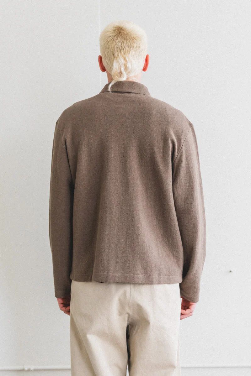 Lady White Co. 💚 Lady White Co. Double Knit Jacket Almond Large NEW Size US L / EU 52-54 / 3 - 3 Thumbnail
