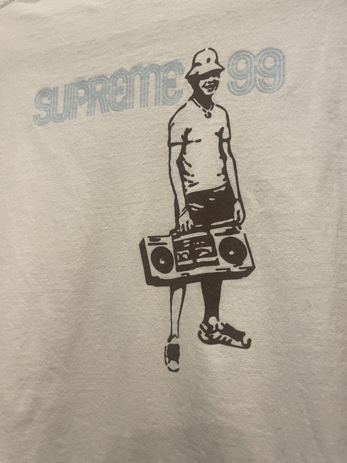 Supreme 1999 Supreme "Boombox" Tee Ultra Grail Size US L / EU 52-54 / 3 - 4 Thumbnail
