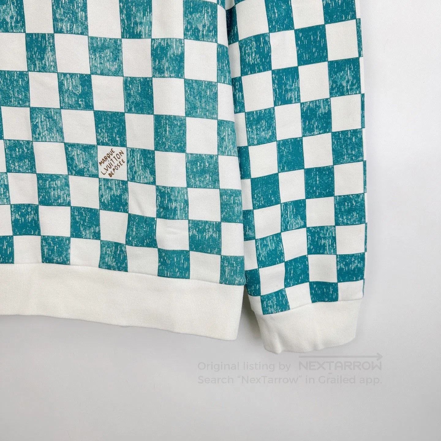 Louis Vuitton Louis Vuitton x Nigo Checkered Crewneck Sweatshirt. Size US XL / EU 56 / 4 - 5 Thumbnail