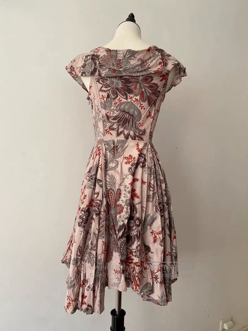 Vivienne Westwood Vivienne Westwood Floral Irregular Dangling Collar Dress Size M / US 6-8 / IT 42-44 - 5 Thumbnail