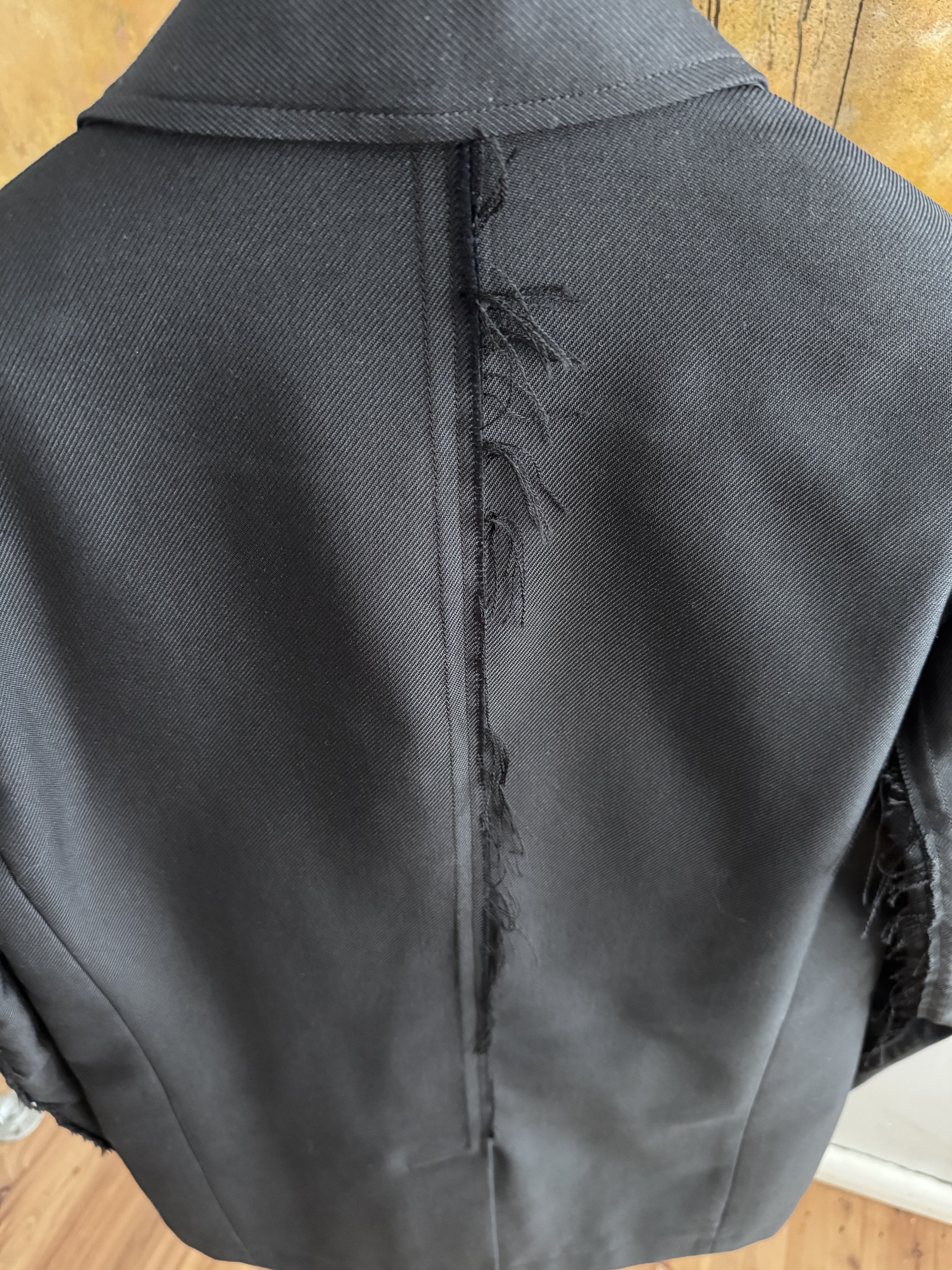 Song For The Mute Oversized Blazer - Drill Poly Wool Size US S / EU 44-46 / 1 - 5 Thumbnail