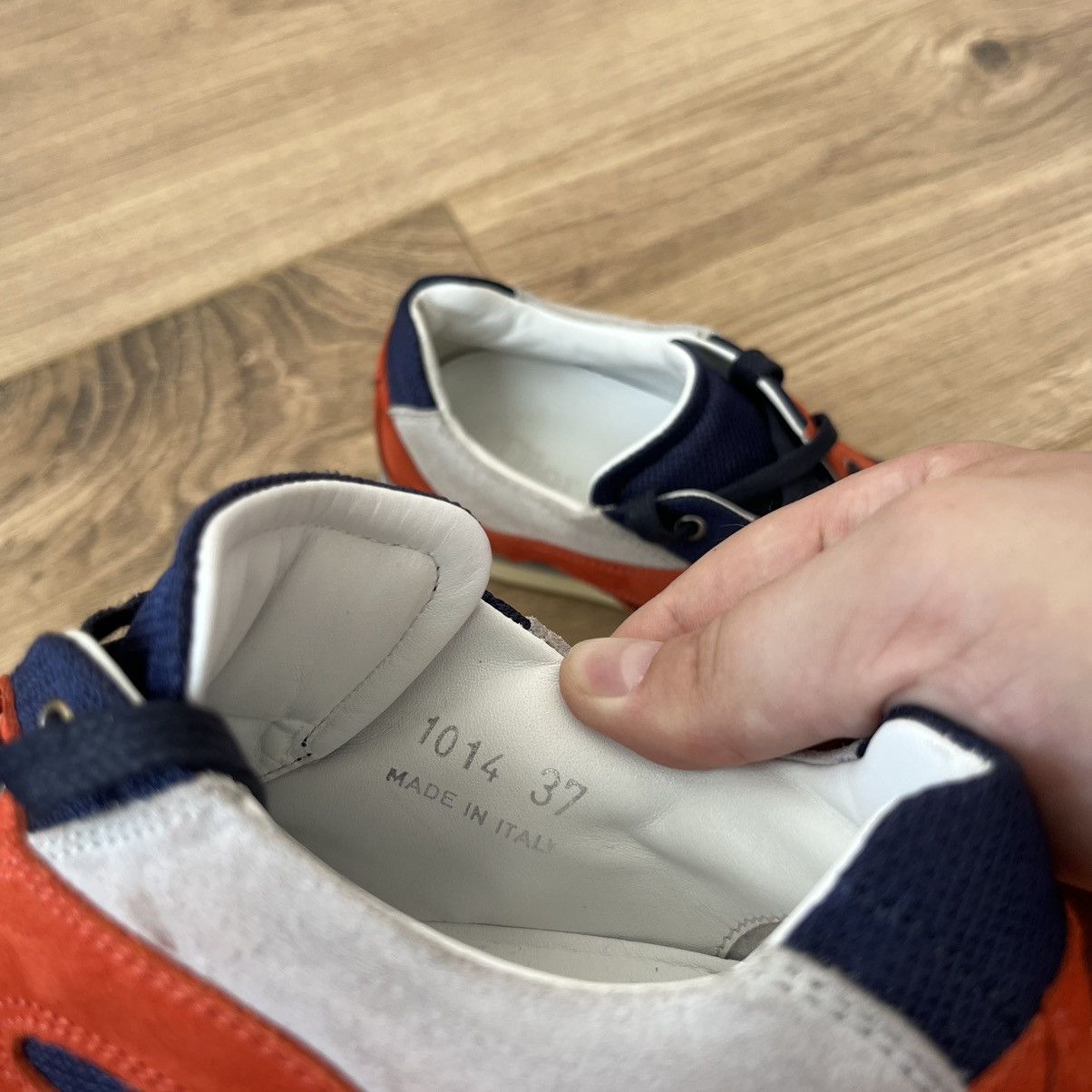 Dior Dior Multicolor Low-Top Leather Sneakers Size US 7 / IT 37 - 11 Thumbnail