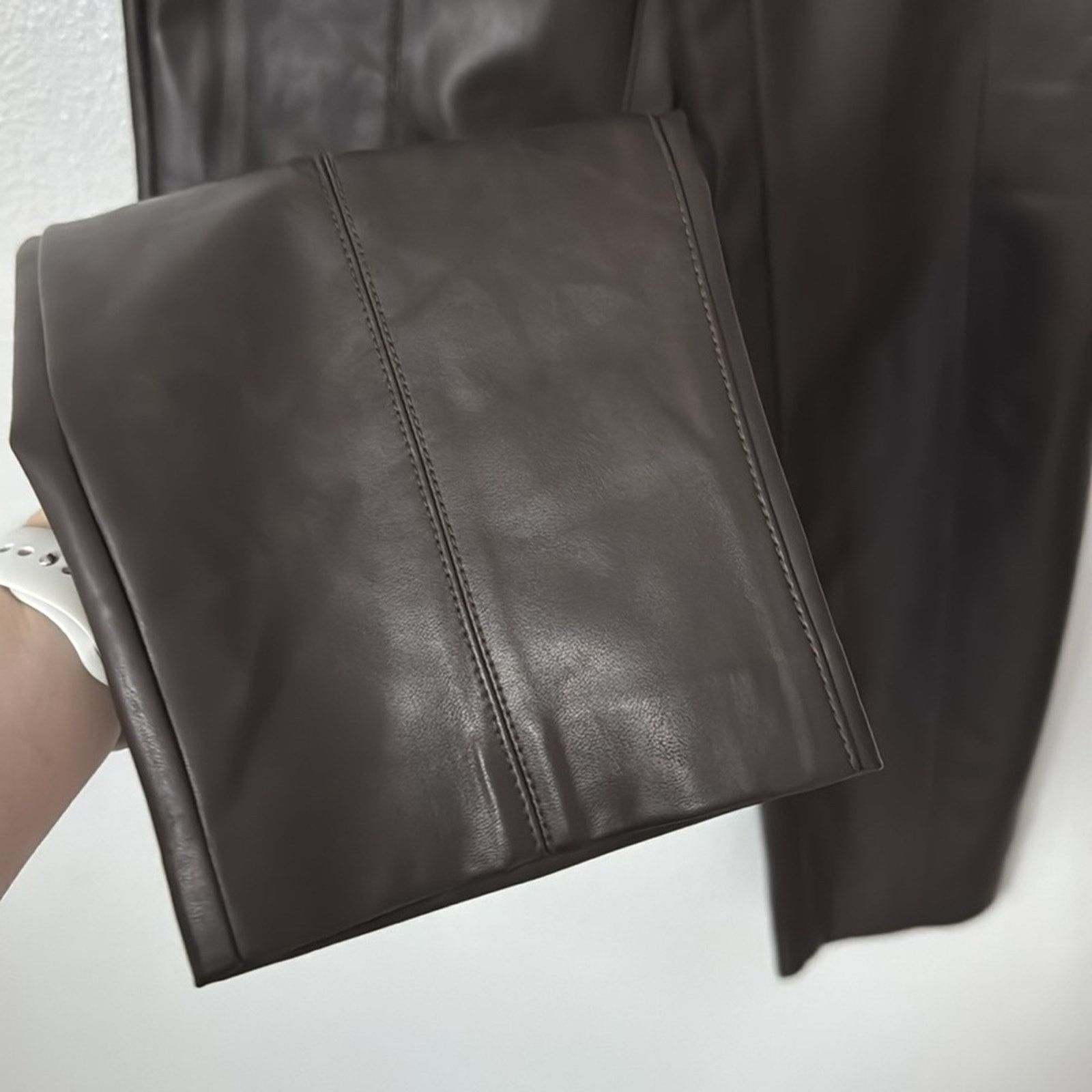 Aritzia NWT Wilfred 2 Aritzia Fabian Pants in Mocha Brown Size 26" / US 2 / IT 38 - 11 Thumbnail